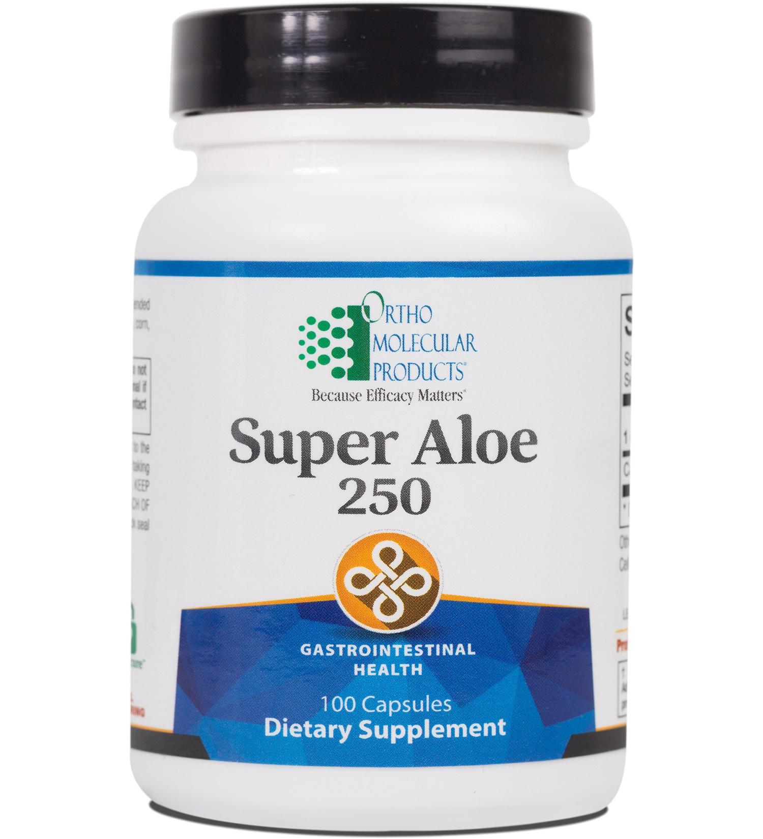 Ortho Molecular - Super Aloe 250 - 100 Capsules