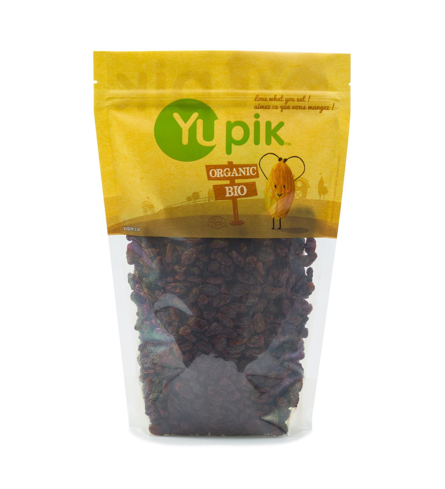 Yupik Organic Thompson Raisins  2.2 lb  Non-GMO  Vegan  Gluten-Free 2.2 Pound (Pack of 1) - Buy Online on GoSupps.com