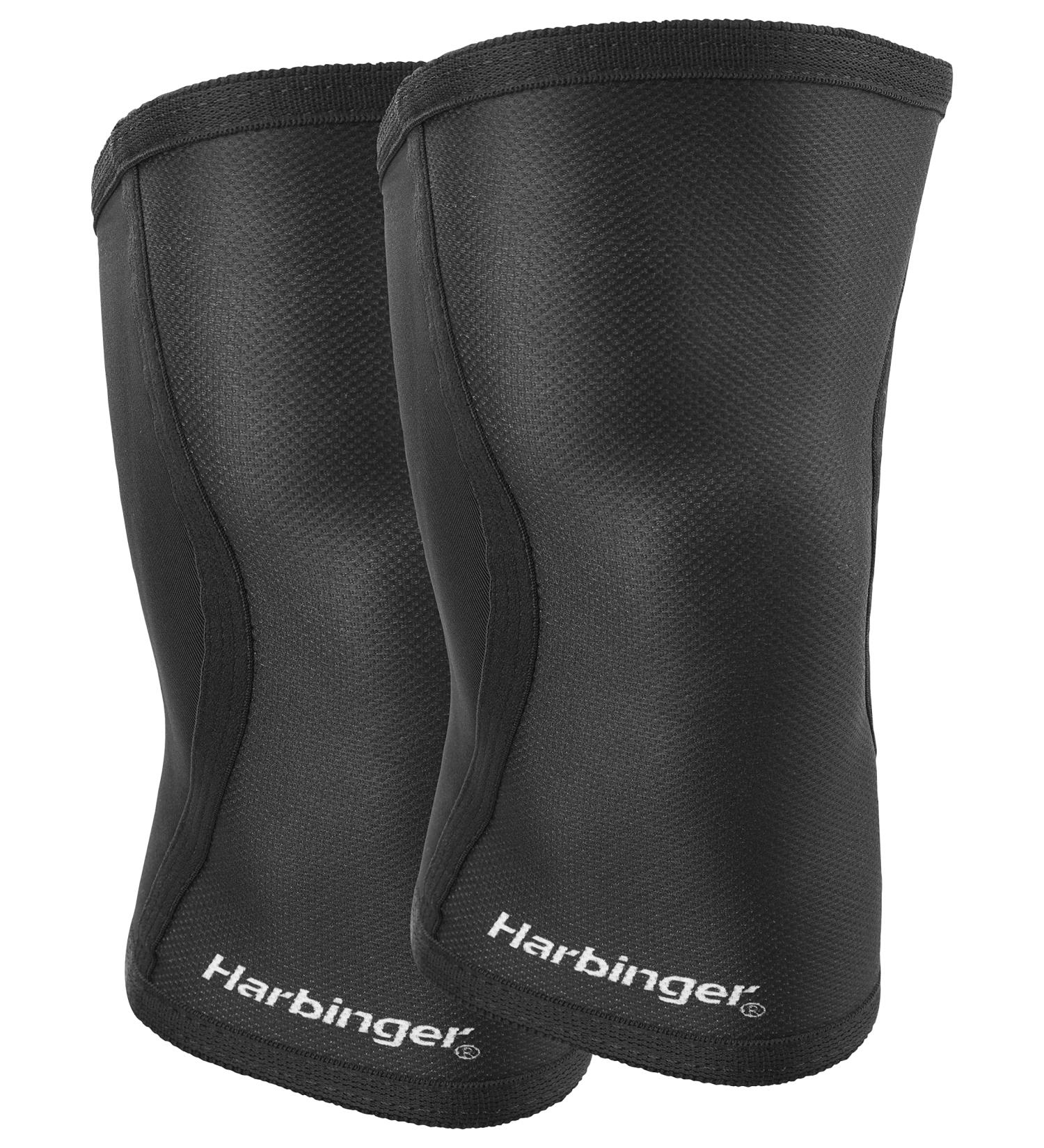 5MM Unisex Black Knee Sleeves for Weight Lifting - Size Large - Buy Online on GoSupps.com