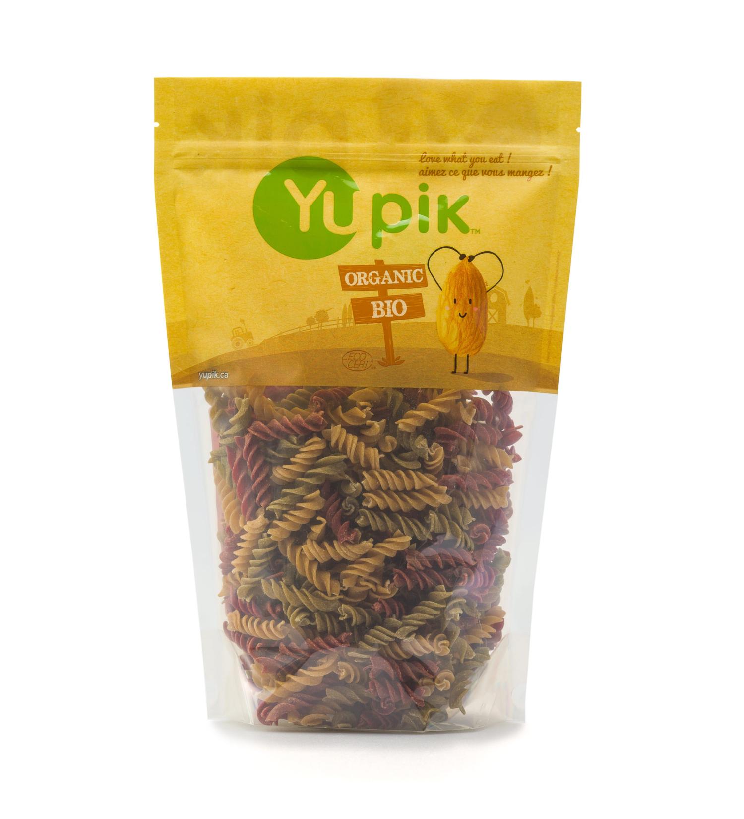 Yupik Organic Vegetable Fusilli 1-kilogram 6 Count 6 kg