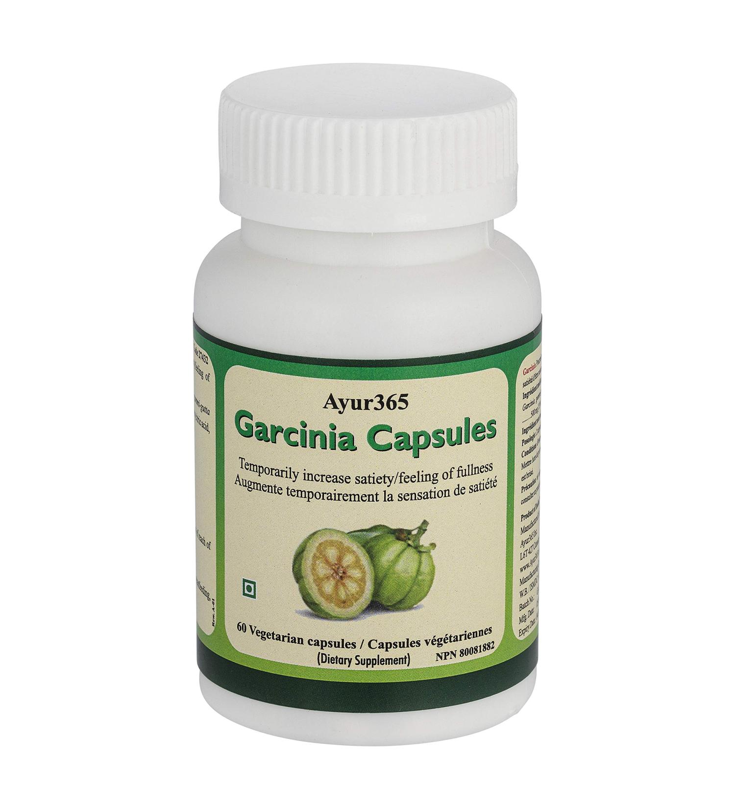 Ayur365 Garcinia Veg Capsule 60 ct. - Buy Online on GoSupps.com