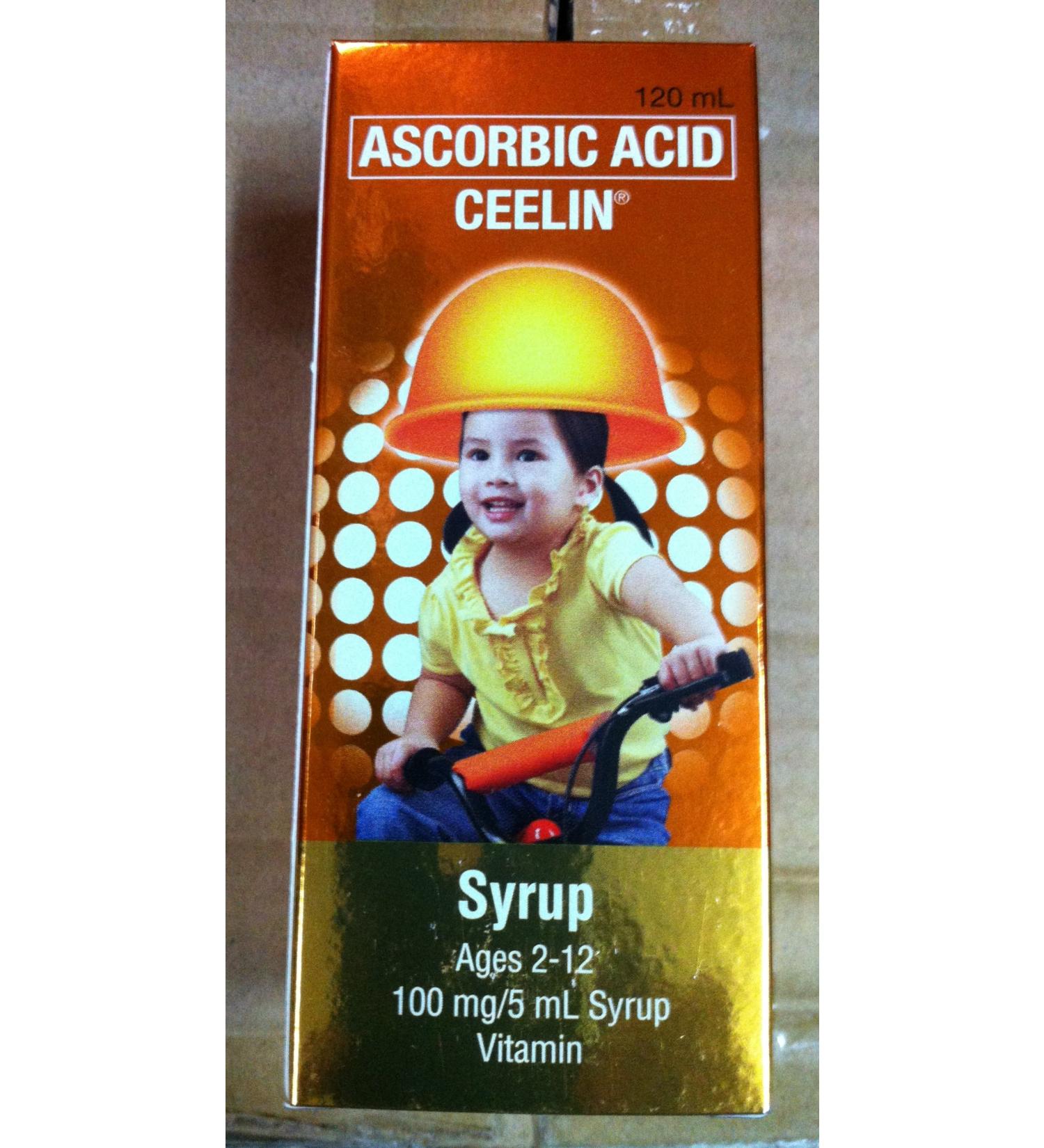 2 Ceelin Ascorbic Acid Syrup (2 x 120ml)