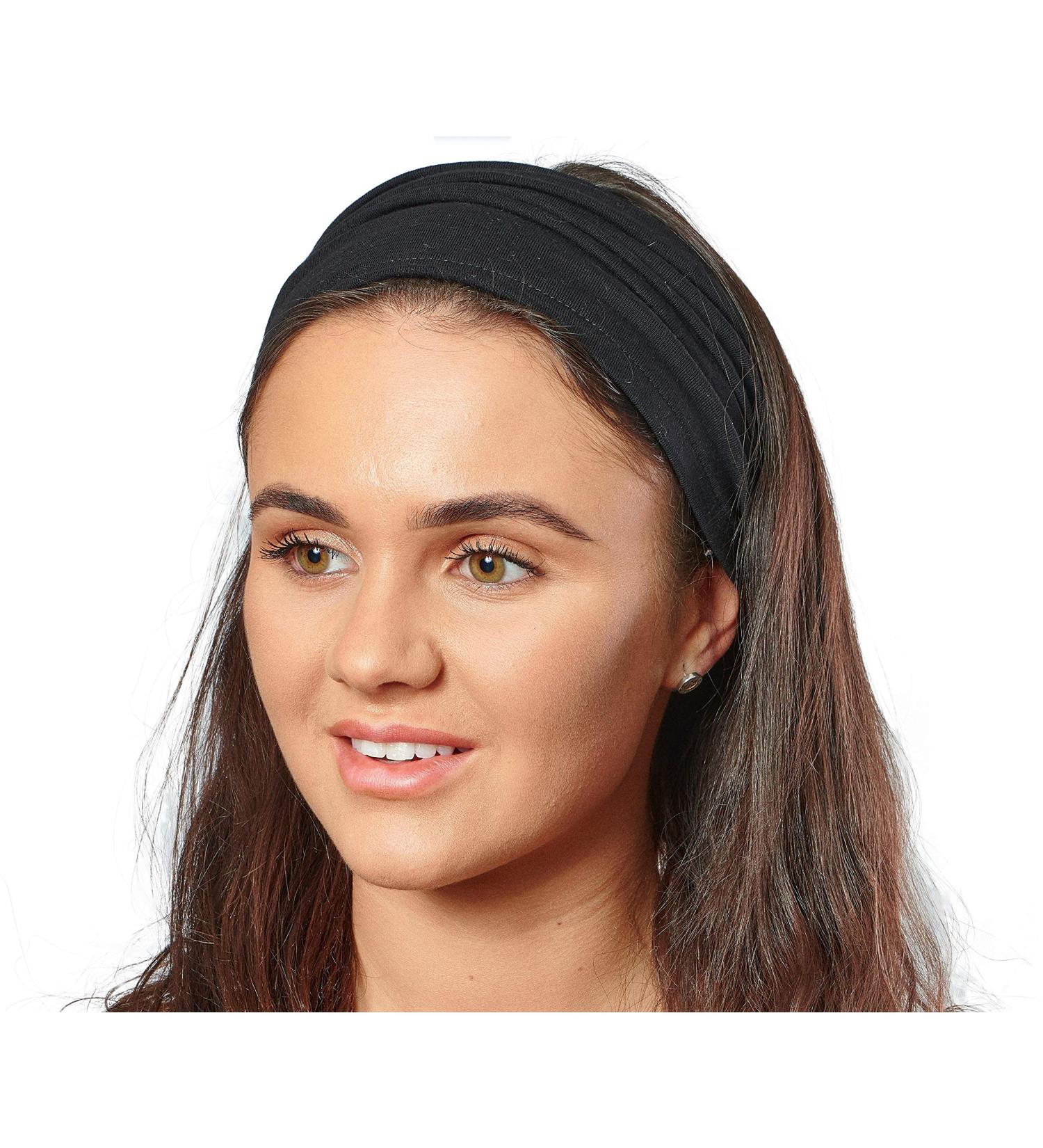 Antonia York Women's Headband - Stylish Cotton Jersey Hairband & Bandana Wrap | Ideal for All Occasions - Buy Online on GoSupps.com