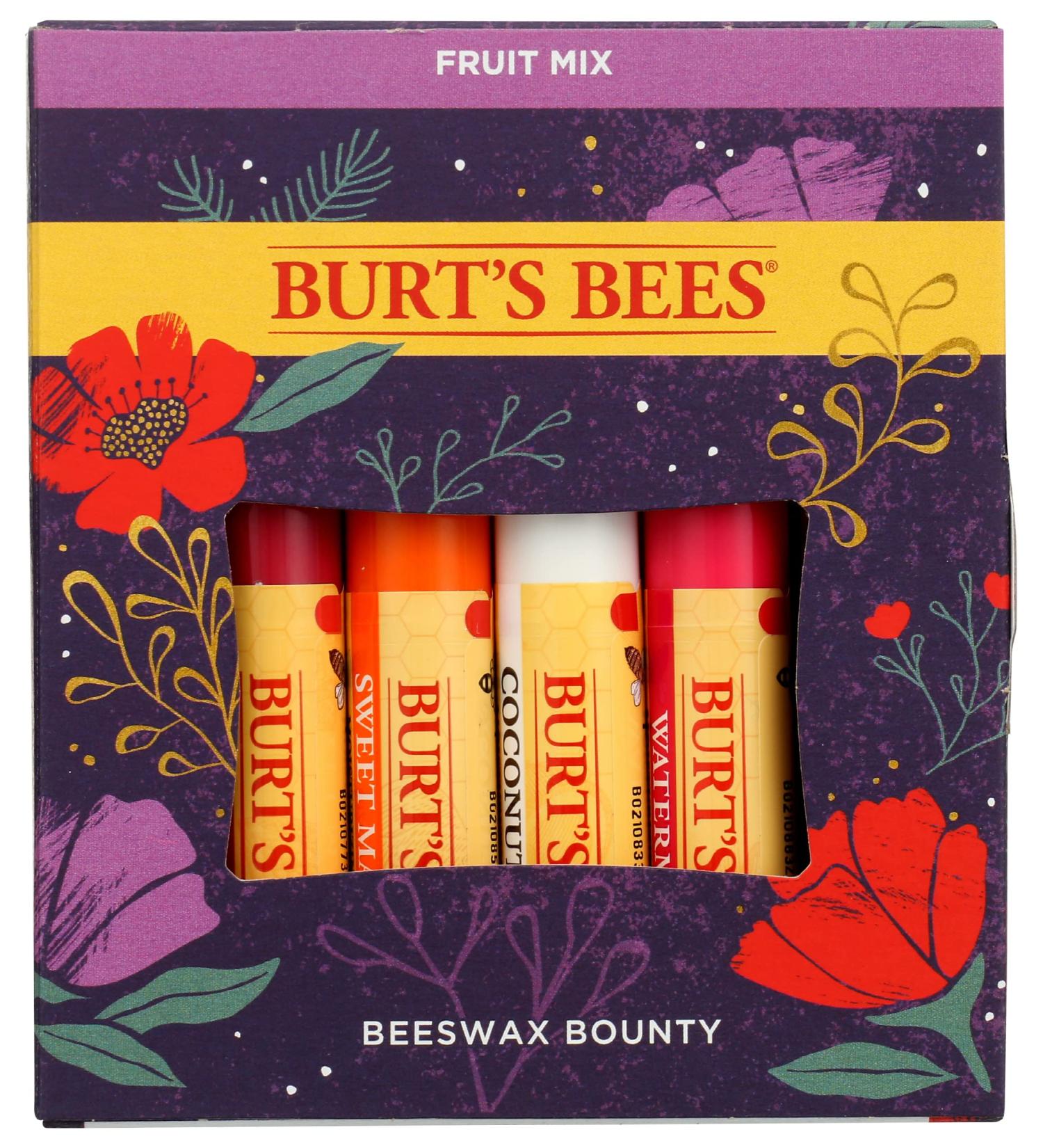 Burt's Bees Fruit Beeswax Bounty Gift Set - Natural Skincare Perfect Gift | Shop Internationally - Buy Online on GoSupps.com