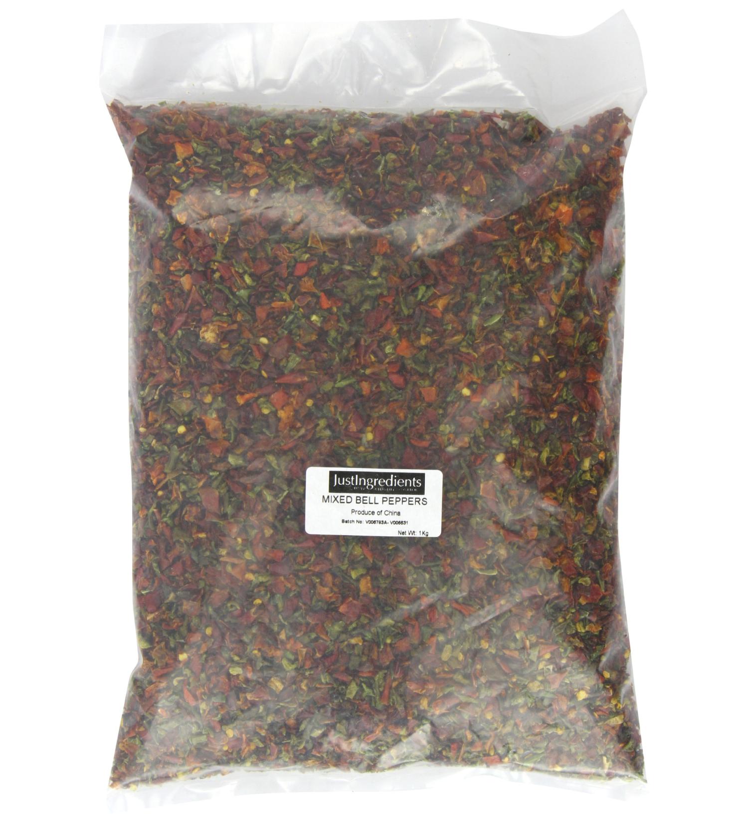 JustIngredients Essentials Mixed Bell Peppers 1 kg - Buy Online on GoSupps.com