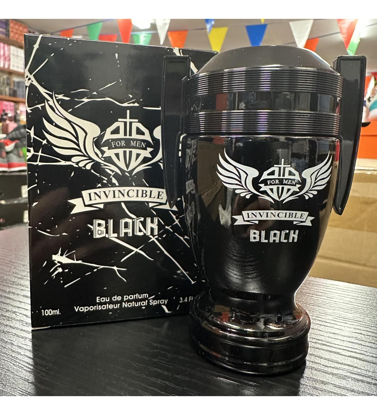 Invincible Black for Men 3.4 fl oz Eau de Parfum Natural Spray - Buy Online on GoSupps.com