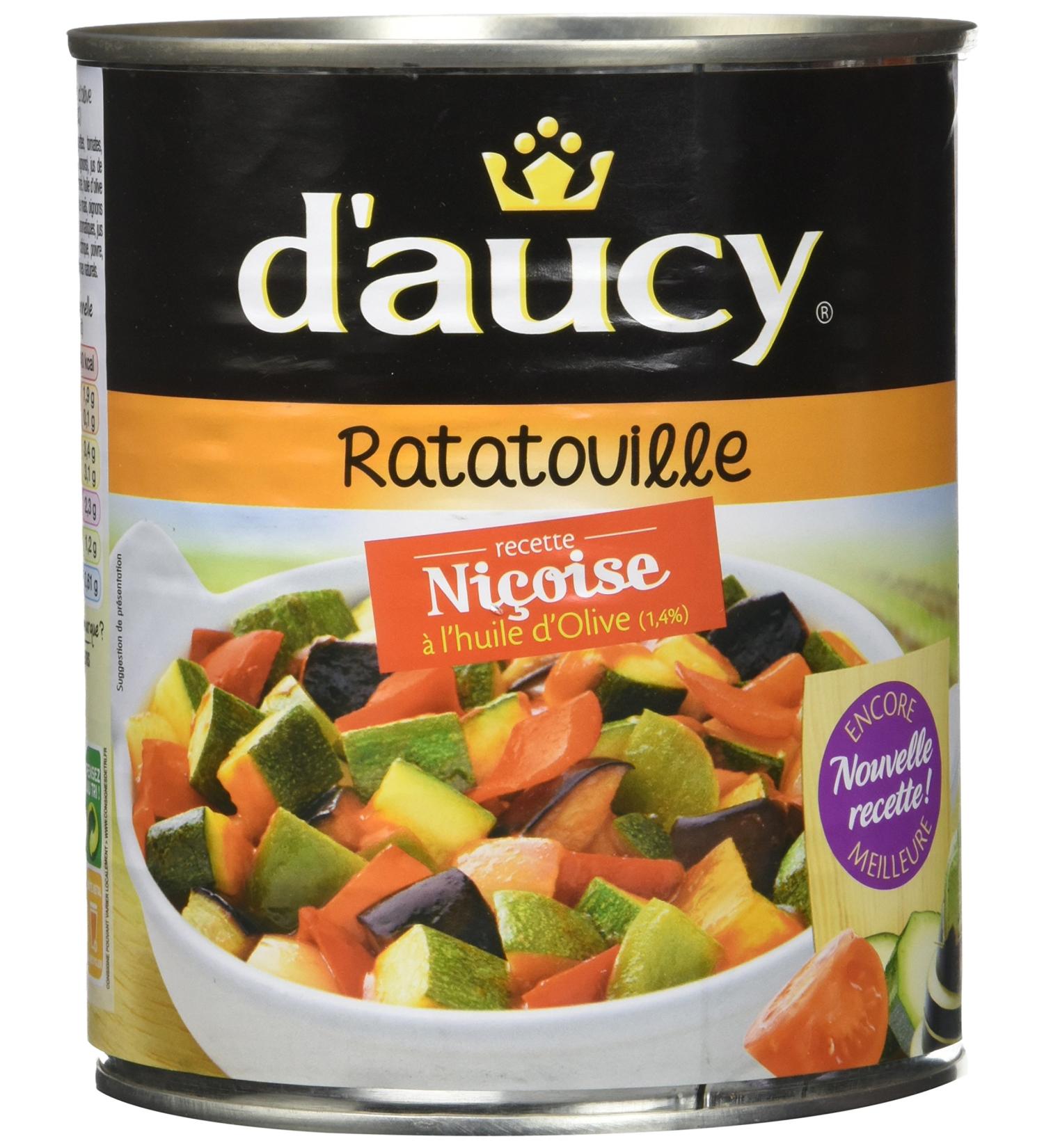 d'aucy Ratatouille Ni oise New Recipe 750 g - Buy Online on GoSupps.com