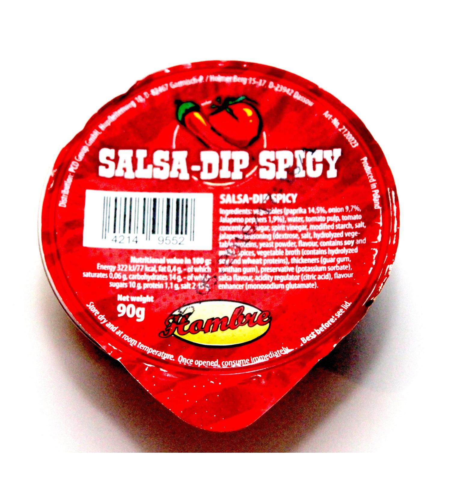 Hombre Spicy Men's Mini Dip Sauce | 90g