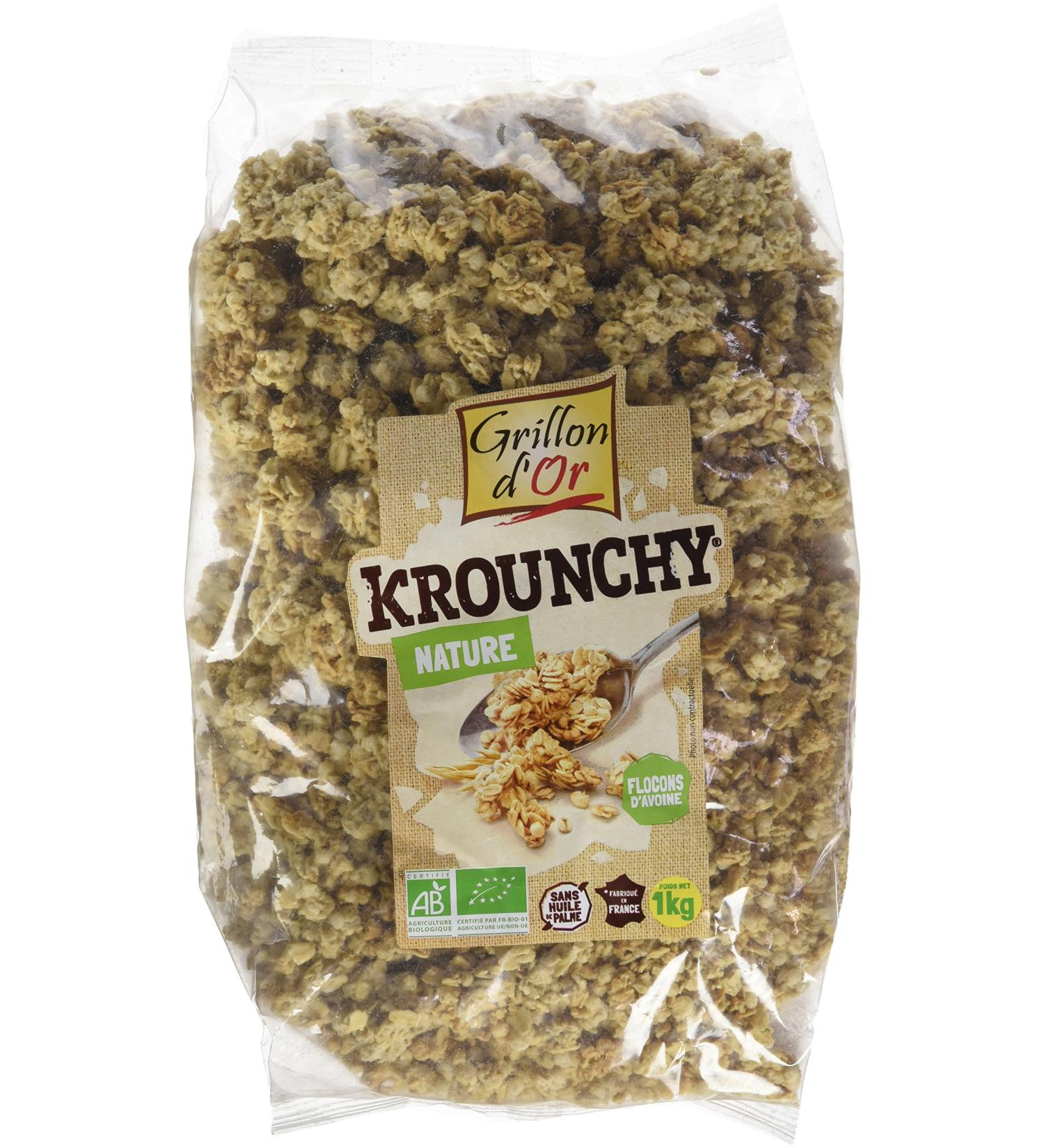 Krounchy Nature Golden Cricket - ORGANIC - 1 kg - Buy Online on GoSupps.com