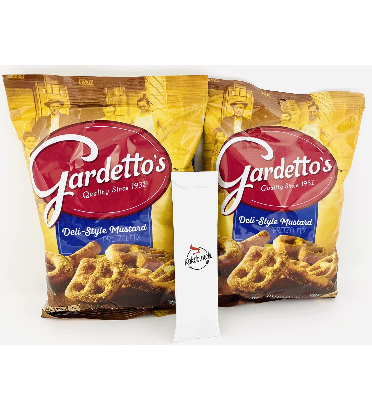 Gardettos Deli Style Mustard Pretzel Mix - 2 Bags + Kokobunch Kit - Buy Online on GoSupps.com