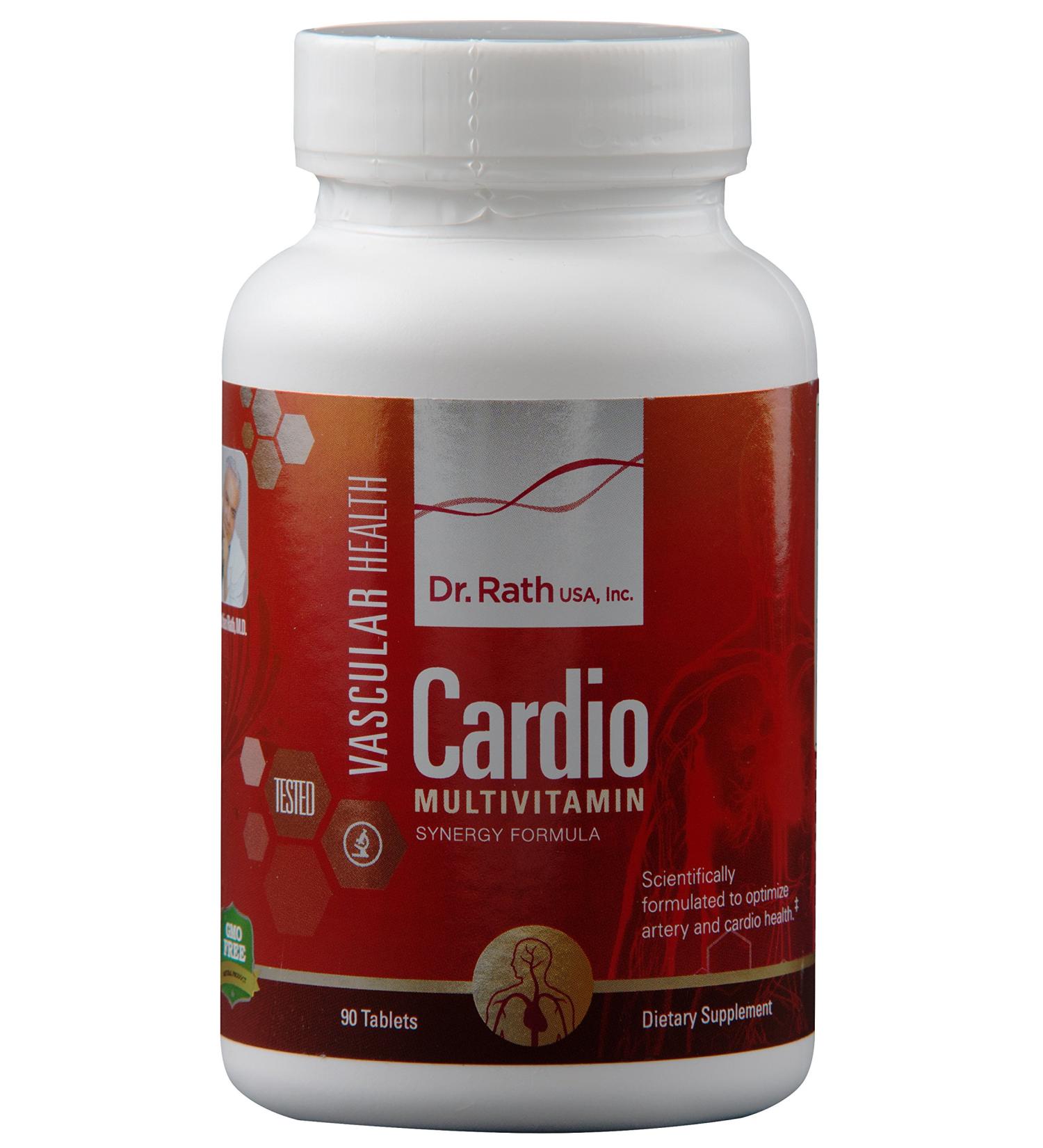 Dr. Rath Cardiovascular Health Supplement - 90 Tabs | Support Heart Health - Buy Online on GoSupps.com