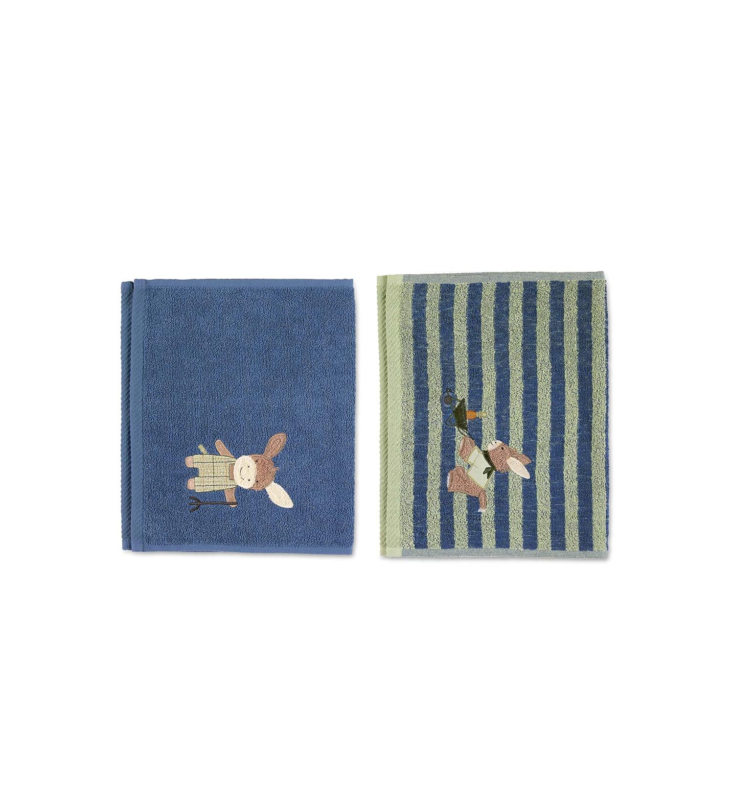 Buy Sterntaler DP Emmilius Children's Towels (50x30 cm) - Double Pack for Kids | International Shipping Available - Buy Online on GoSupps.com