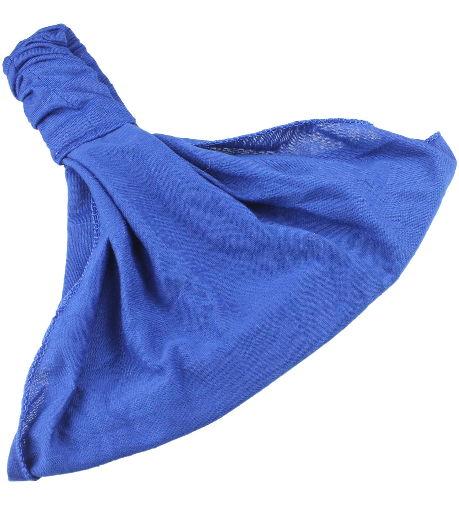 Headwrap Headband Elasticated Head Wrap Stretchy 3 In 1 Royal Blue