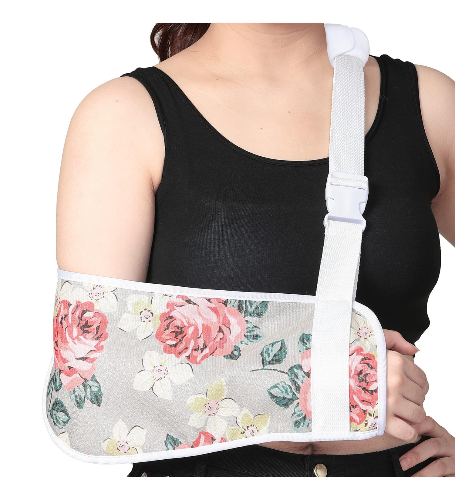 Rose Arm Shoulder Sling Brace Support for Adult Injury - Left/Right - Ledhlth - Buy Online on GoSupps.com