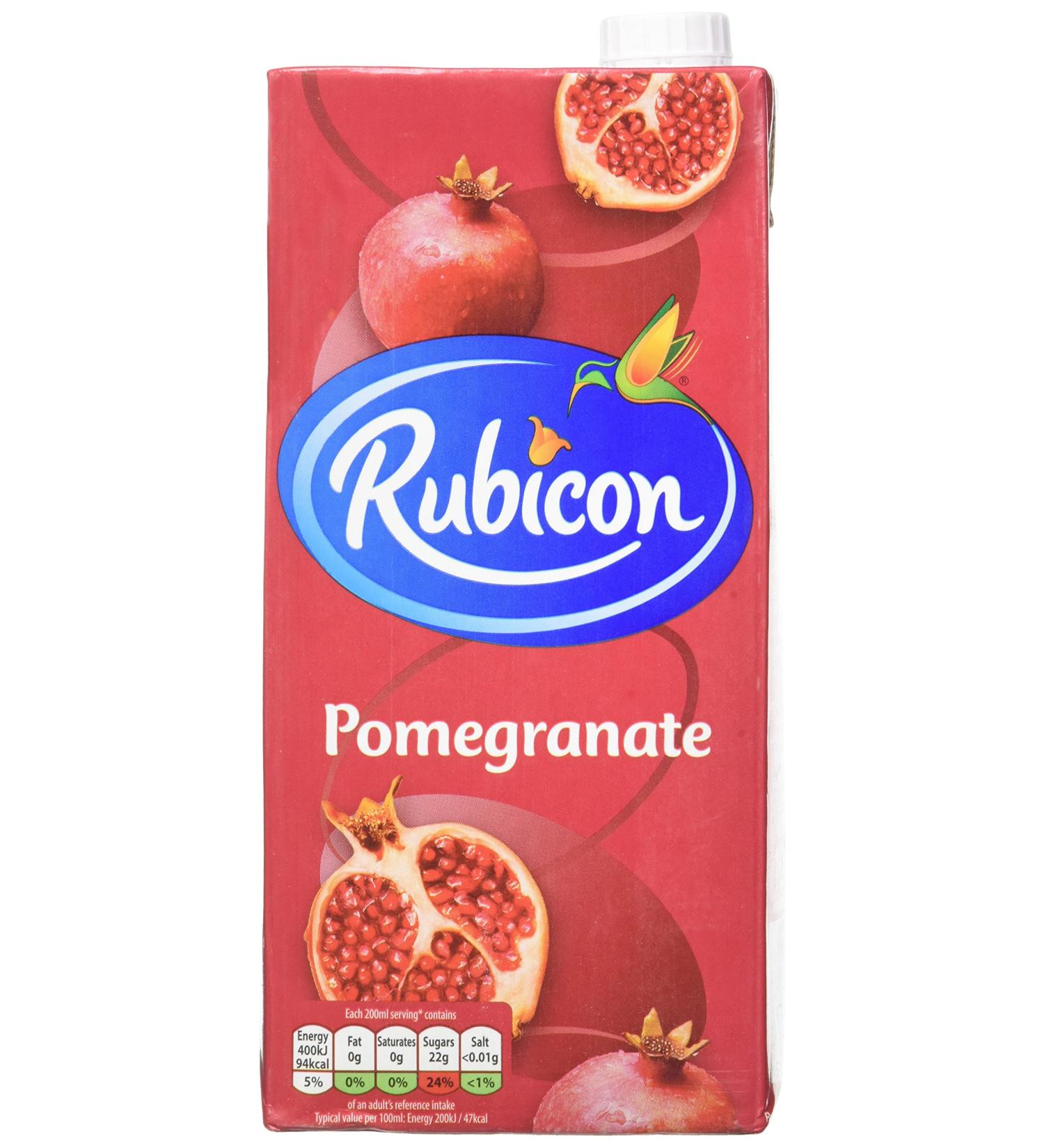 Rubicon Pomegranate Juice Exotic Fruit 1 kg - Pack of 4 - Buy Online on GoSupps.com