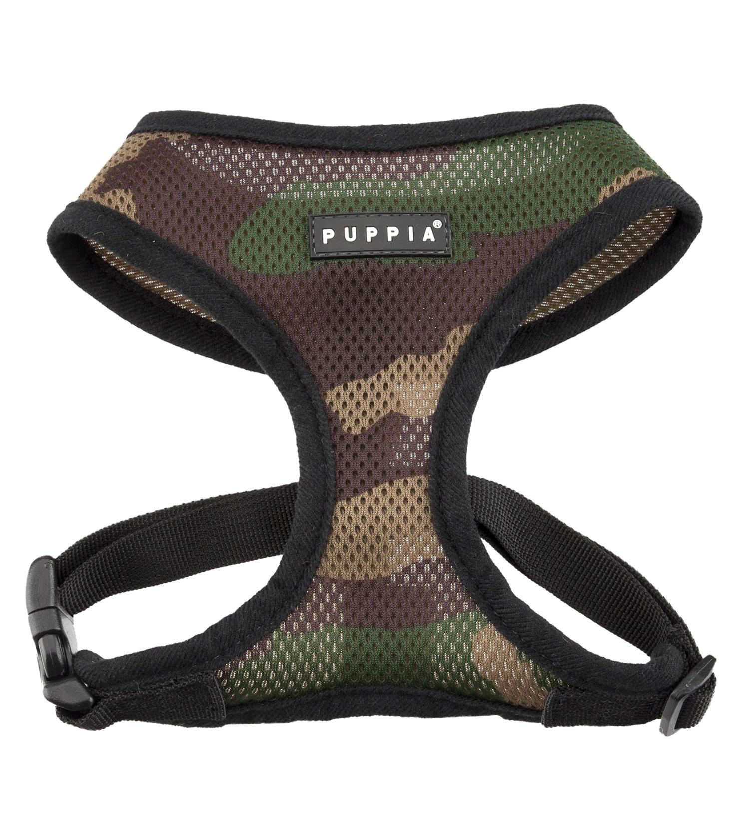 Puppia Dog Harness for Small & Medium Dogs | Super Soft Colorful & Versatile - Atani Train Harness in XL Camouflage - Buy Online on GoSupps.com