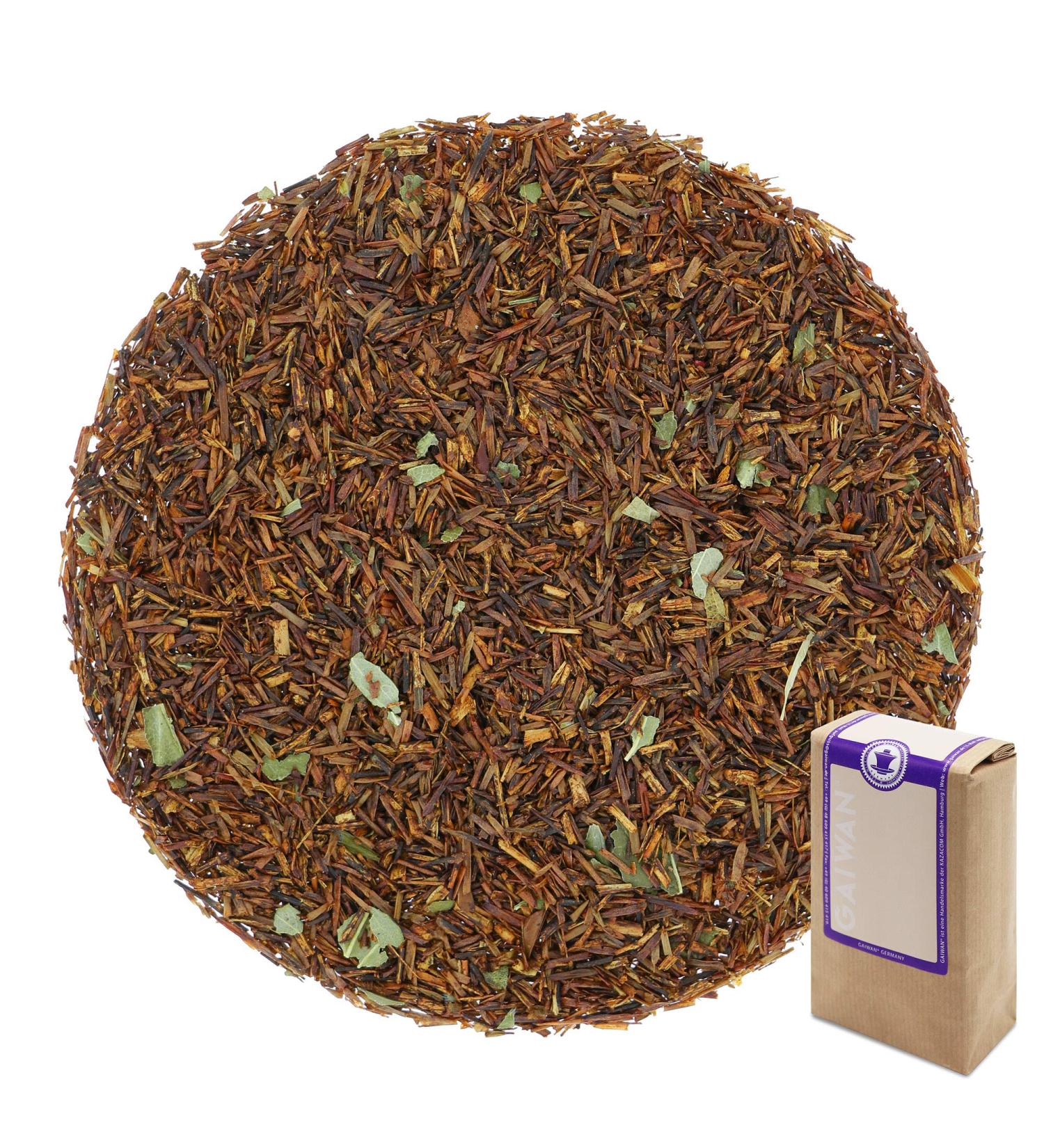 No. 1340: Rooibos tea loose leaf "Strawberry Cream" - 1000 g (1 kg 35.3 oz 2.2 lbs) - GAIWAN GERMANY - rooibos blackberry strawberry 1kg - Buy Online on GoSupps.com