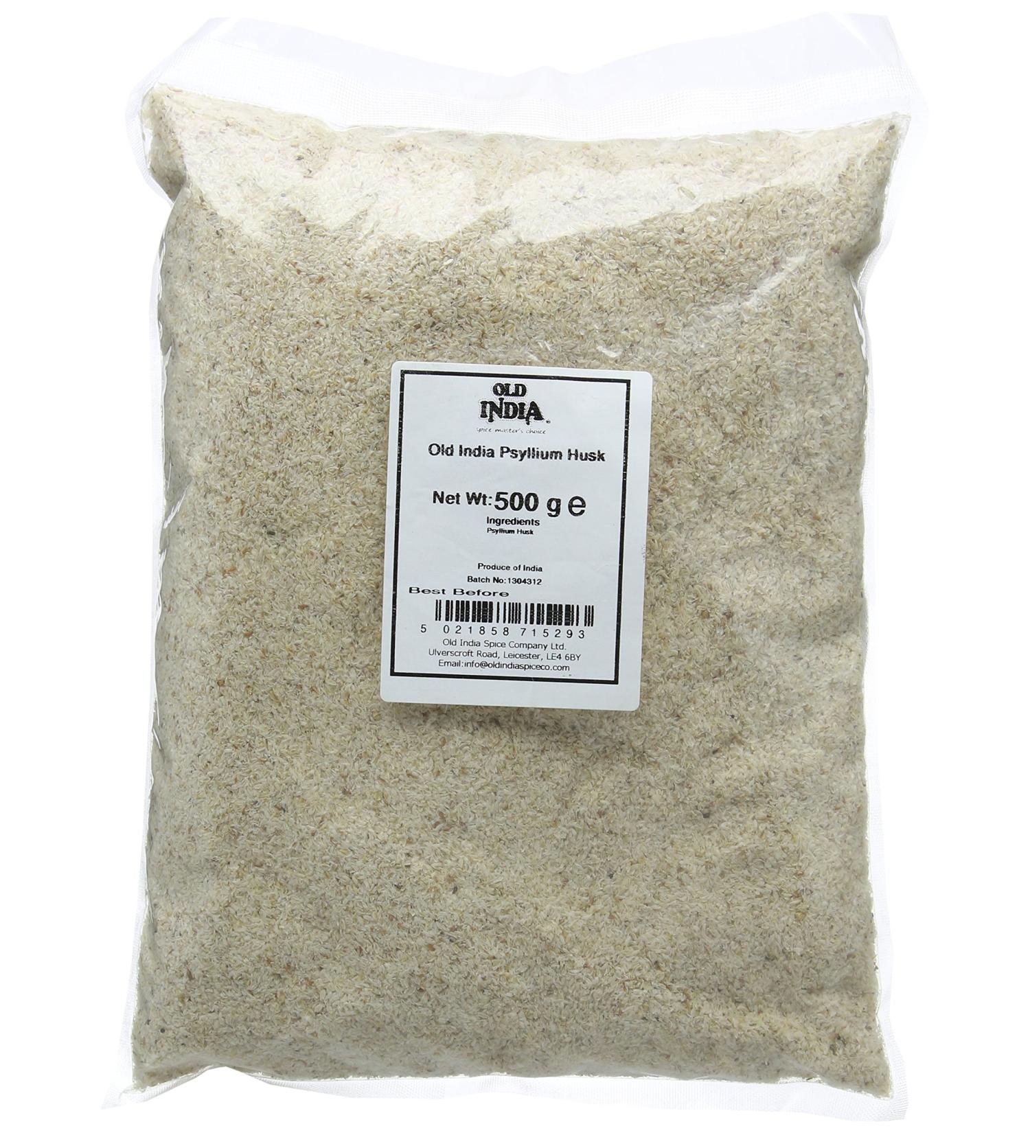 Old India Psyllium Husk 500 g - Buy Online on GoSupps.com