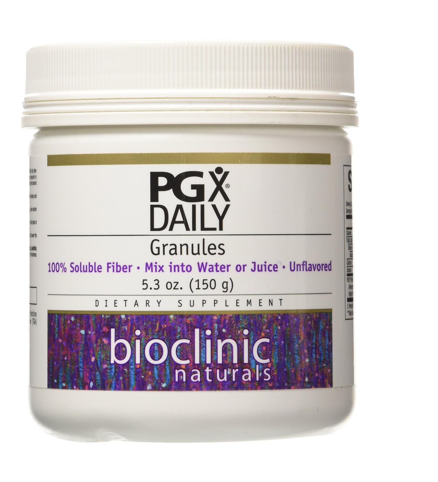 Bioclinic Naturals PGX Granules Fiber Unflavored 150 gms - Buy Online on GoSupps.com
