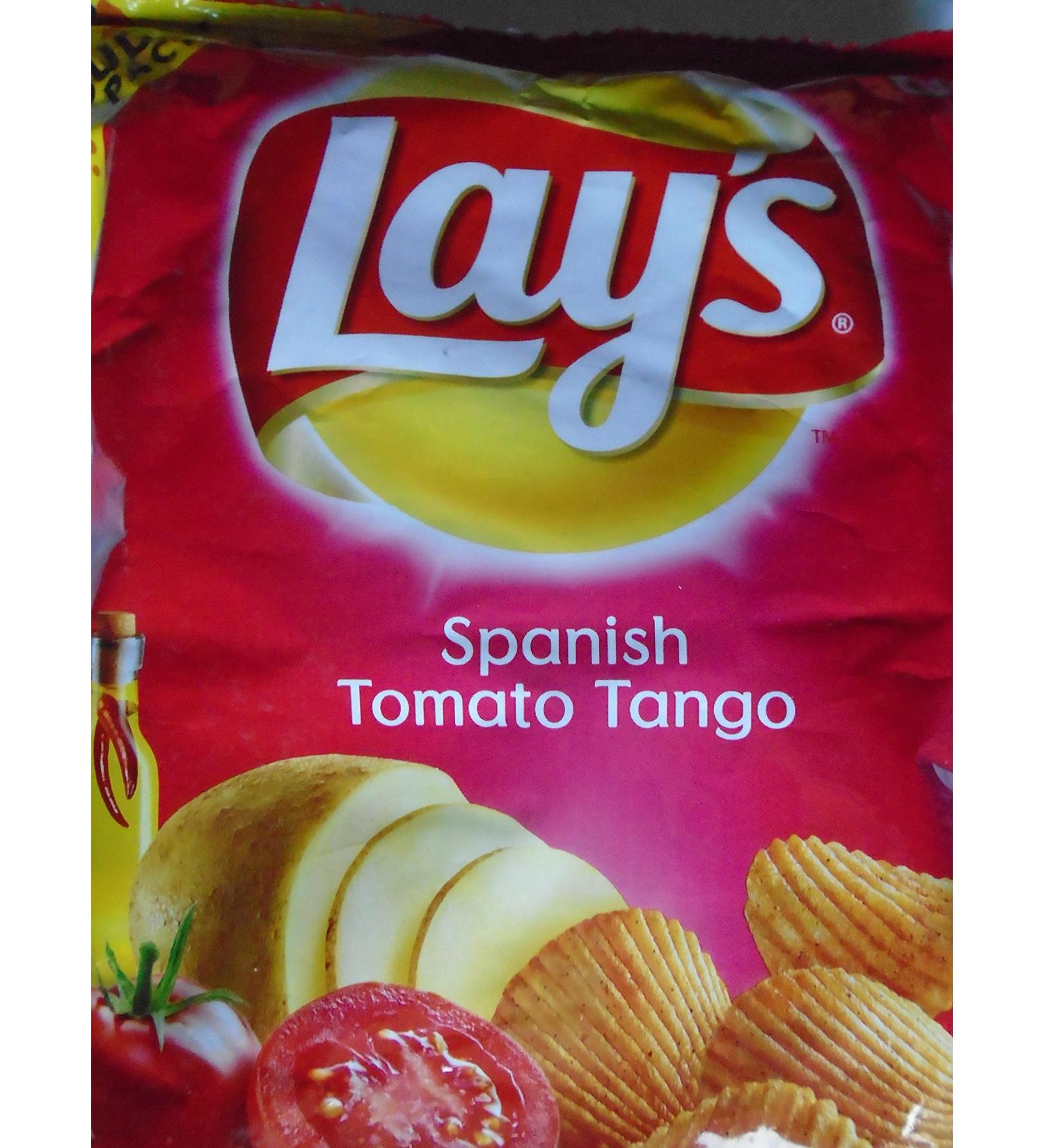 Lay's Lays Pack of 32 Spanish crisps for tomatoes and tango 50g