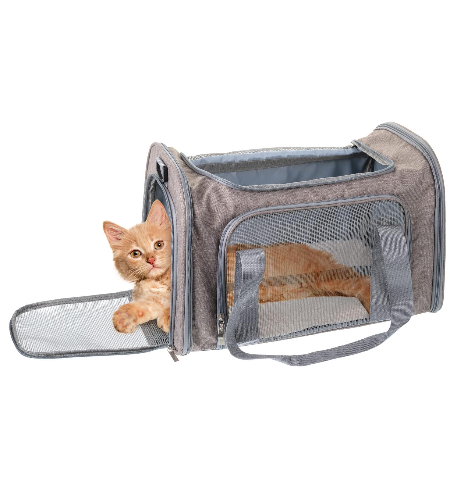 Mr. Pen Pet Carrier - Soft-Sided Cat and Dog Travel Bag - Buy Online on GoSupps.com