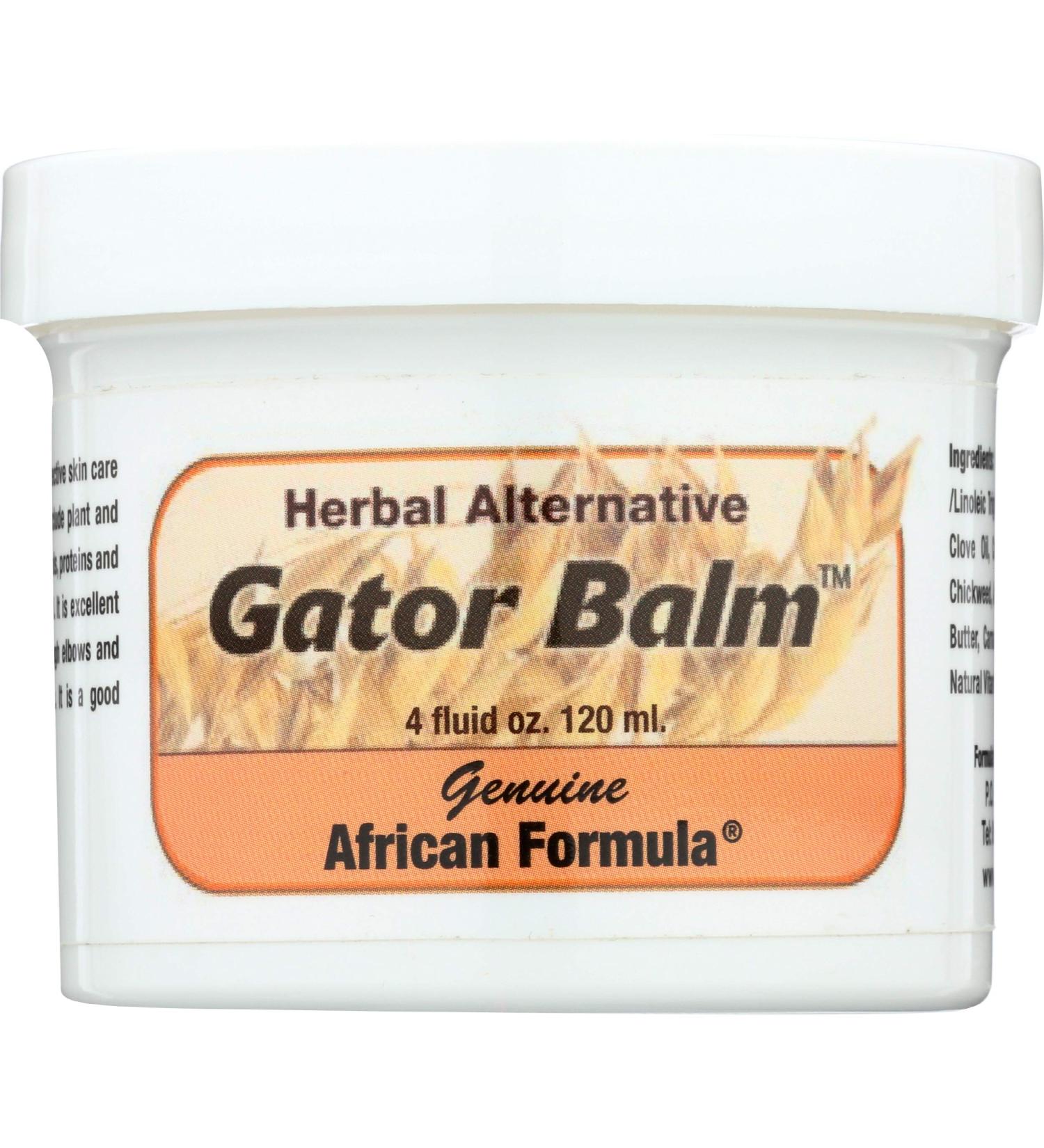 Gator Balm 4 oz | Ultimate Skin Relief | Fast International Shipping - Buy Online on GoSupps.com