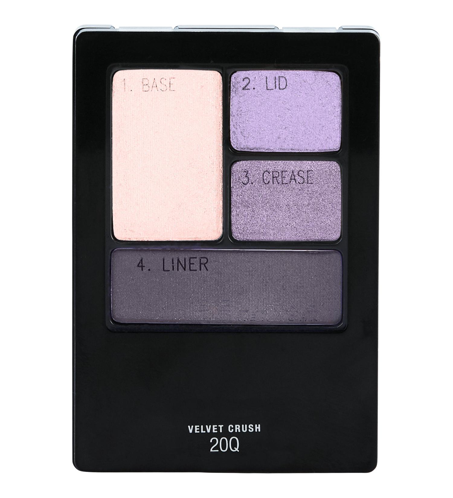 Maybelline Expert Wear Eyeshadow Quads - Velvet Crush 0.17 oz | Long-lasting Eye Makeup Palette - Buy Online on GoSupps.com