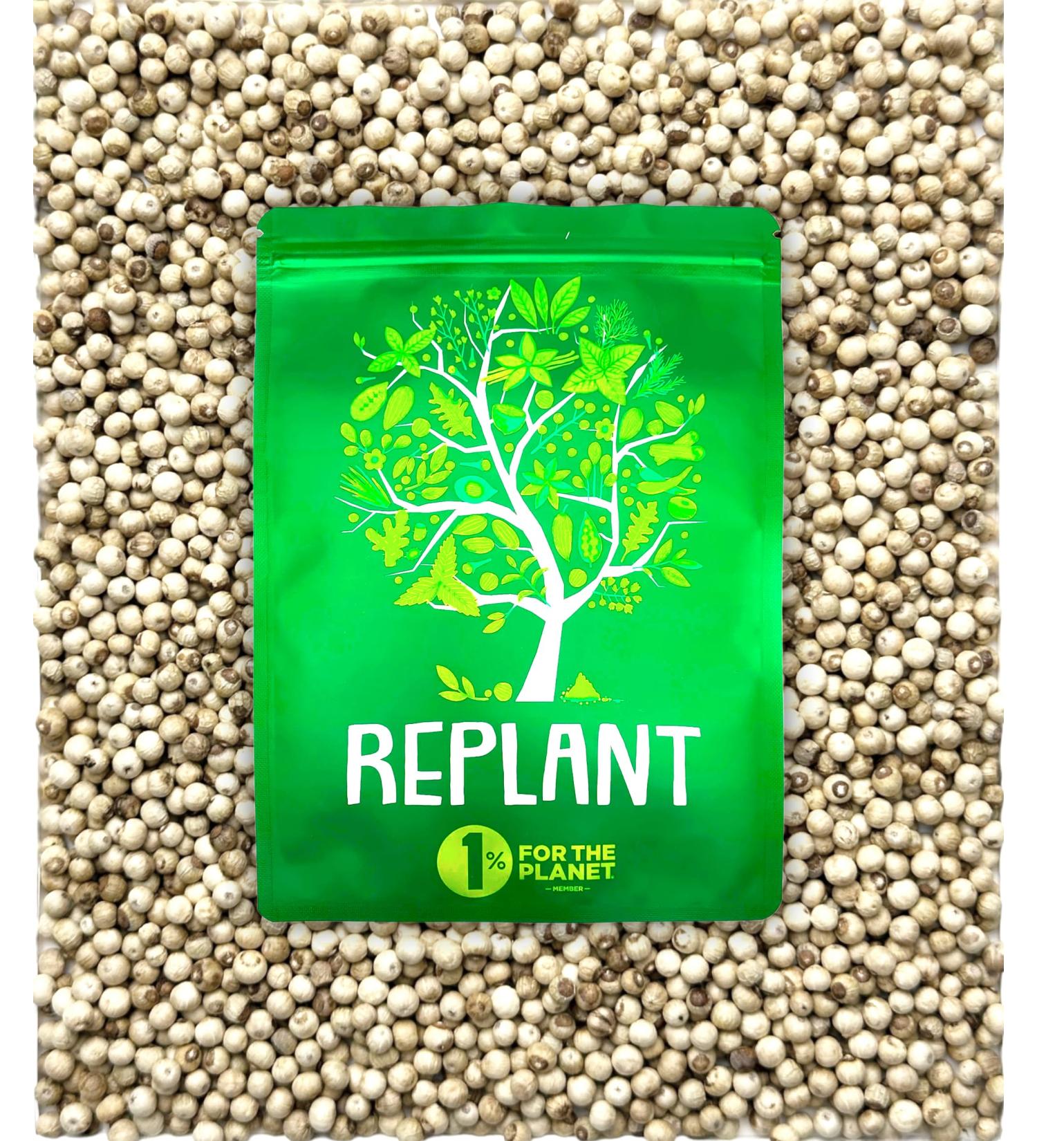 REPLANT REPLANT - 100 g of white pepper from Penja - Grand Cru 2024 - Buy Online on GoSupps.com