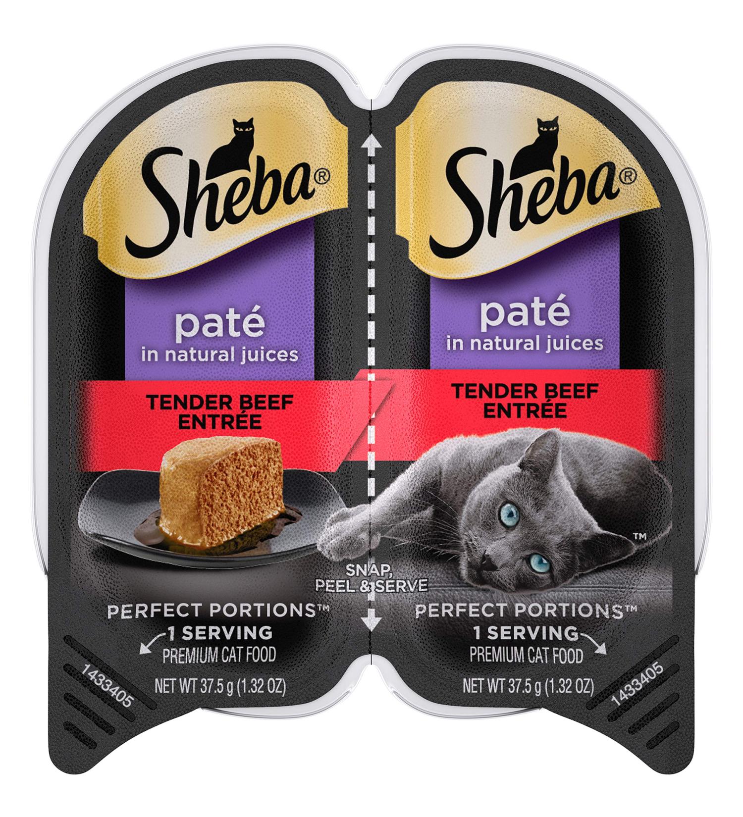 Sheba Perfect Portions Patأ© Wet Cat Food - 24 Twin-Packs for Easy Feeding - Buy Online on GoSupps.com