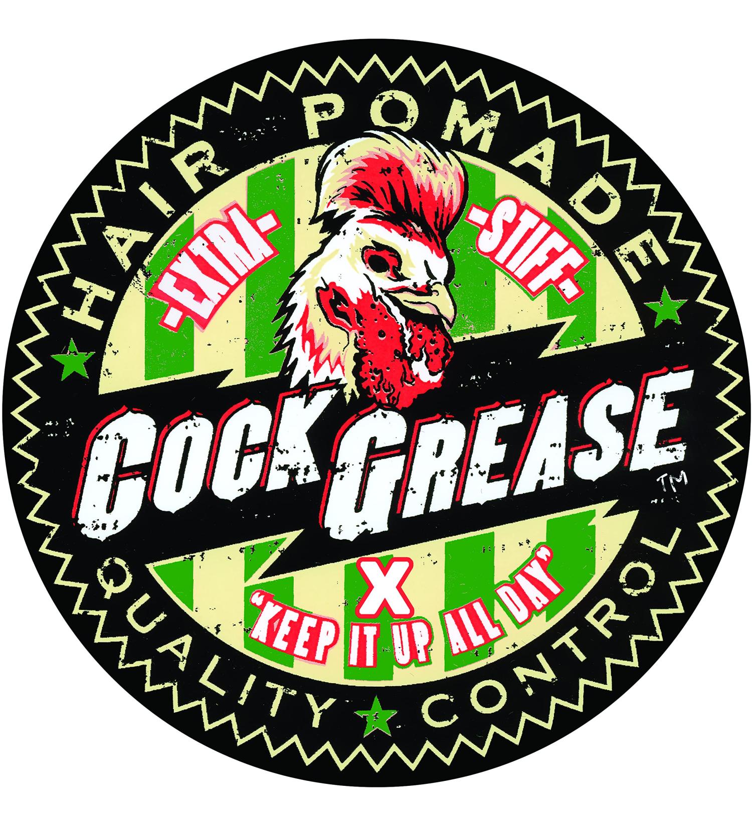 Cock Grease Hair Pomade 3.8 oz - Long-lasting Hold for All-Day Style | International Shipping Available - Buy Online on GoSupps.com