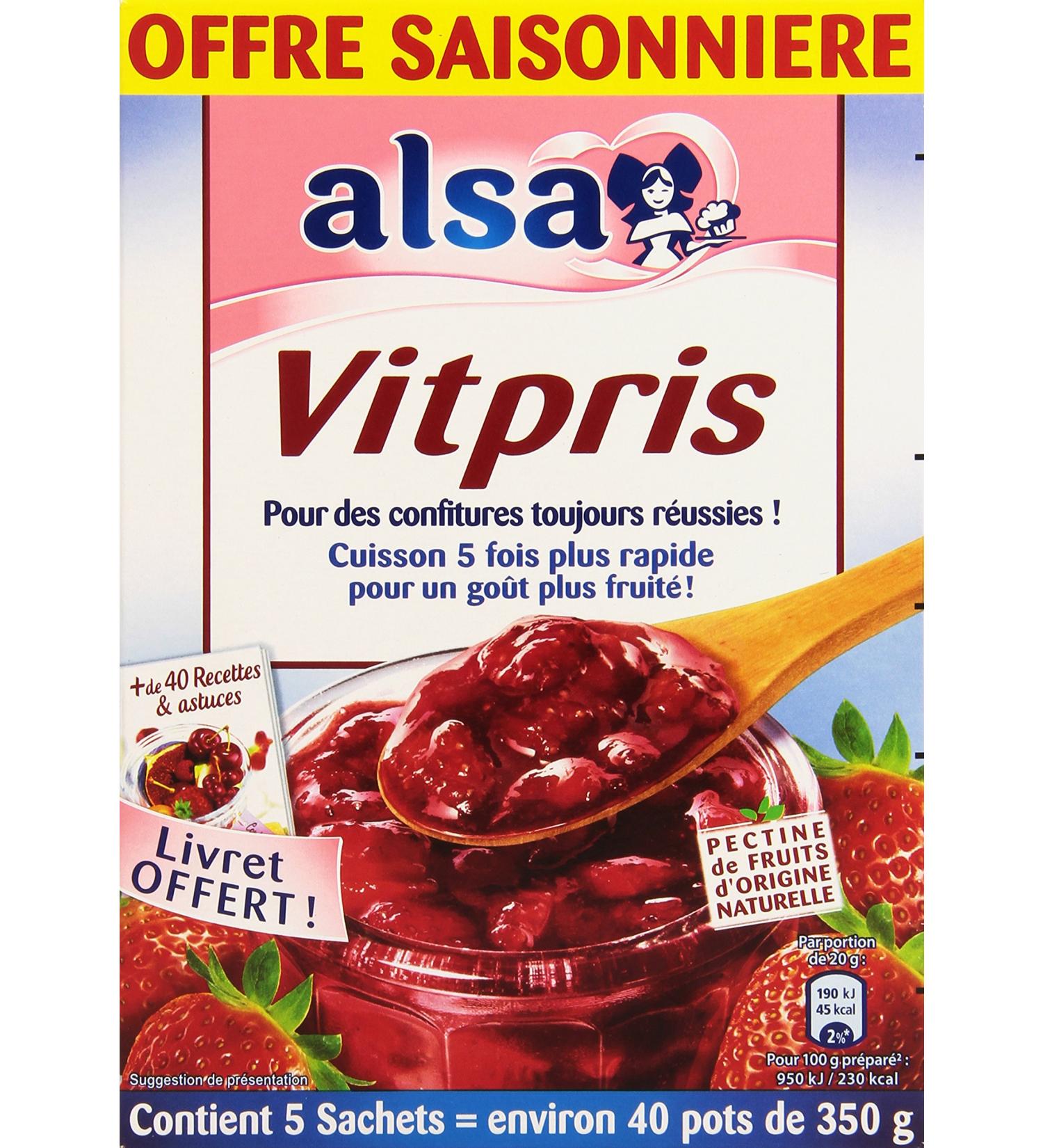Alsa Box of Vitpris 188 g - Pack of 3 - Buy Online on GoSupps.com