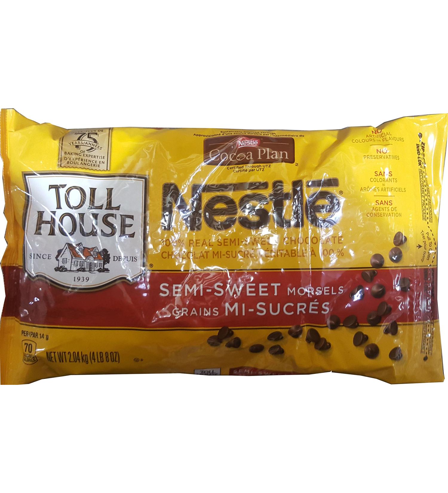 Nestle Tollhouse Semi-Sweet Chocolate 2.04 Kg