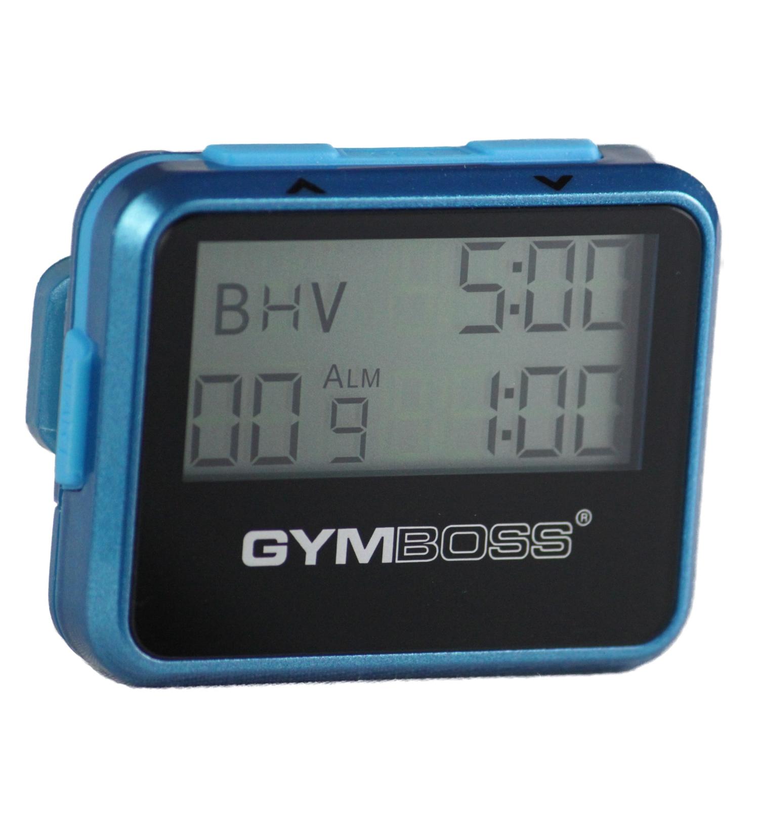 Gymboss Interval Timer and Stopwatch - Teal/Blue Metallic Gloss | Buy Online - Buy Online on GoSupps.com