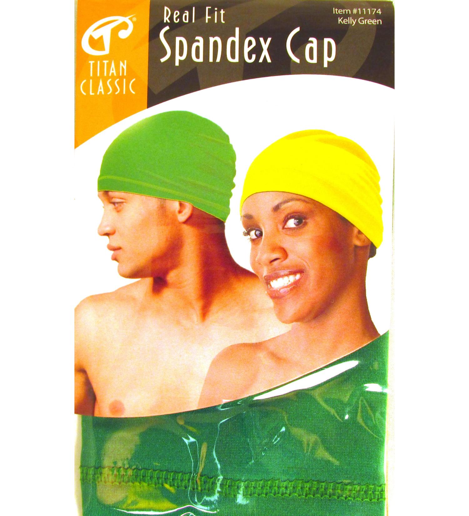 Titan Classic Real Fit Spandex Cap Kelly Green 11174