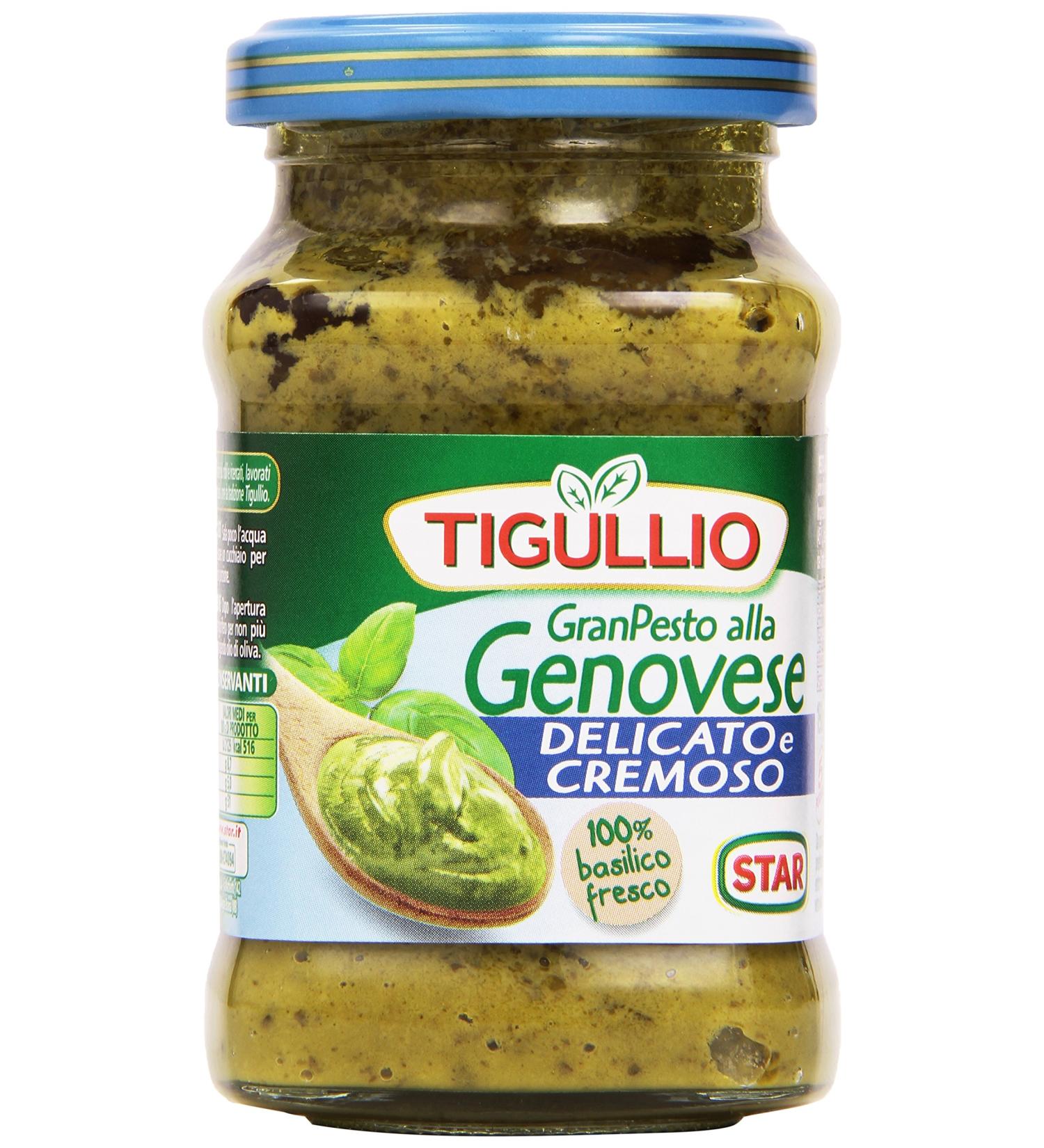Star Tigullio Gran Pesto Cremoso cr meux pesto alla Genovese avec sauce 190 g - Buy Online on GoSupps.com