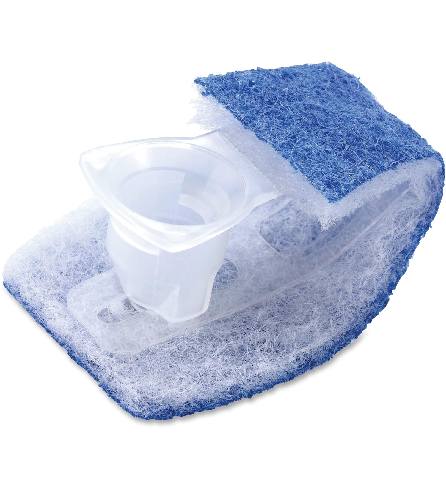 Scotch-Brite Disposable Toilet Scrubber Refill Blue/White (MMM558RF)