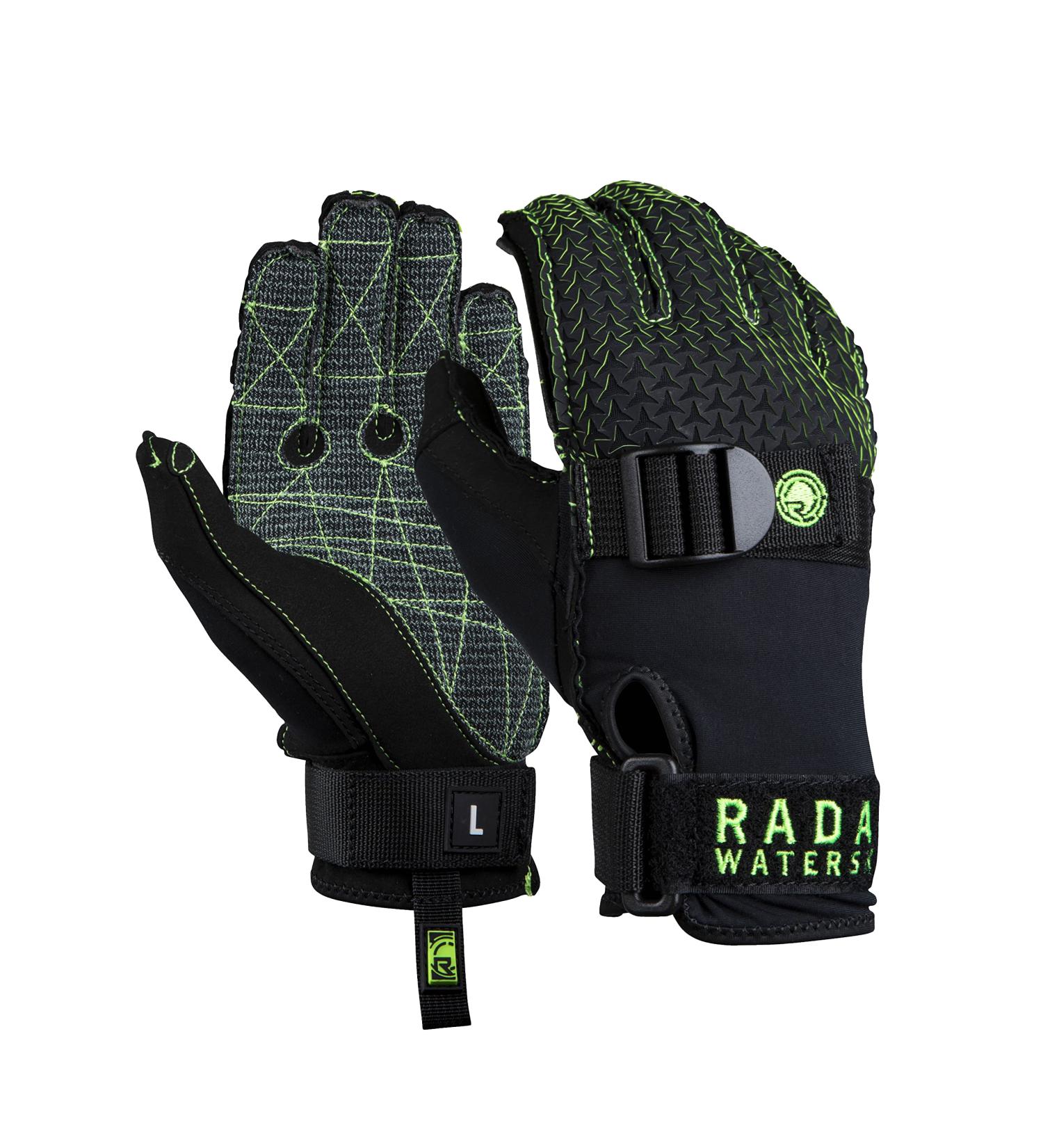 Radar Hydro-K Inside-Out Glove - Matte Black/Volt Green, Size Medium - Buy Online on GoSupps.com
