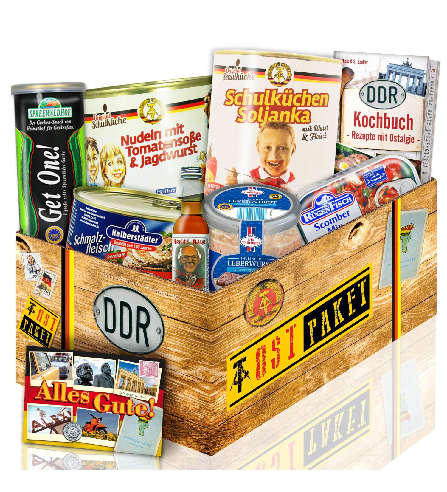 Shop Hearty GDR Gift Box for Men - Eco-Friendly Eastern Gift Packaging & International Shipping - Buy Online on GoSupps.com