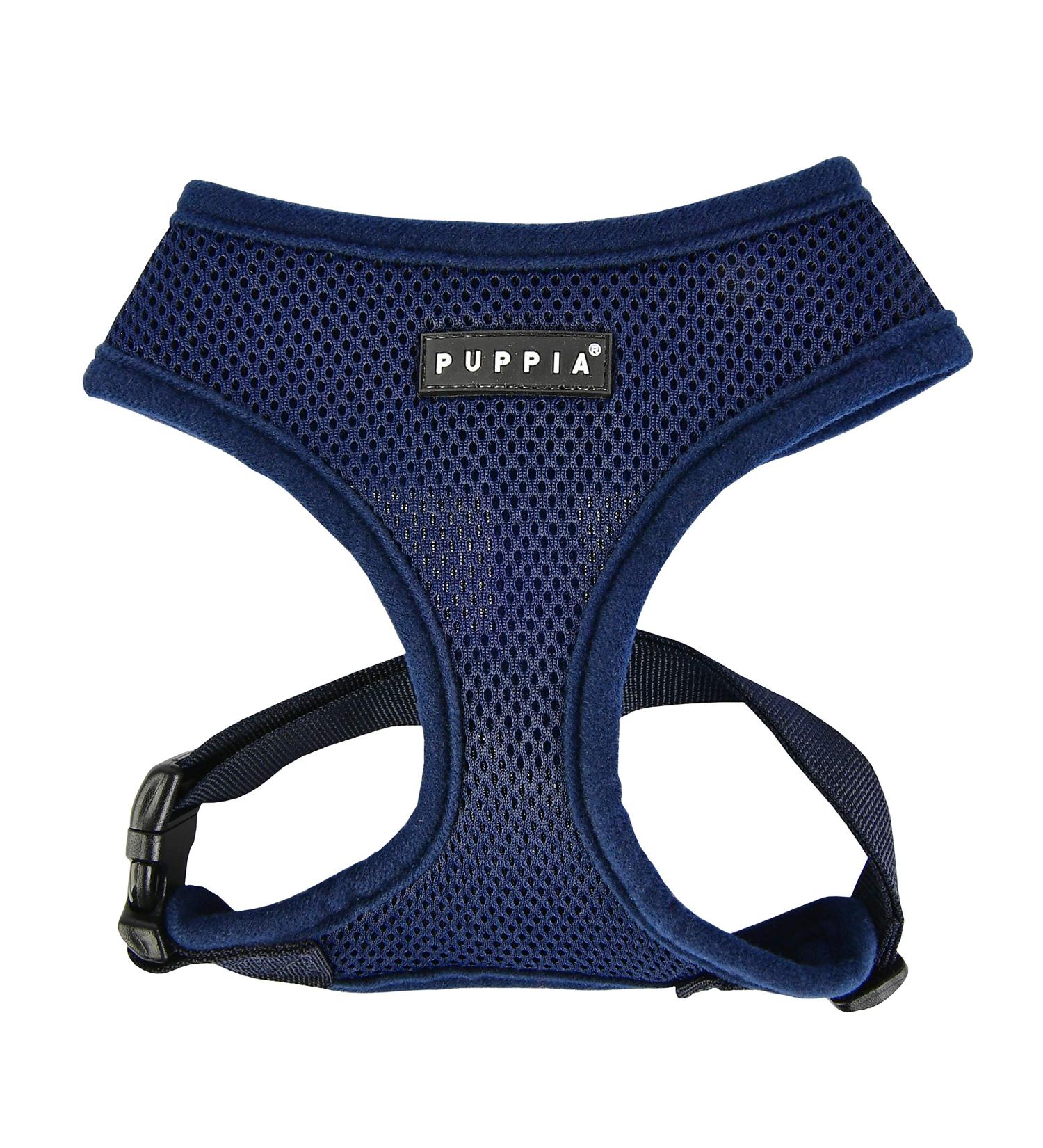 Puppia Dog Harness for Small & Medium Dogs - Super Soft Multi-Color Options | Atani Train Harness - Navy Blue XS - Buy Online on GoSupps.com