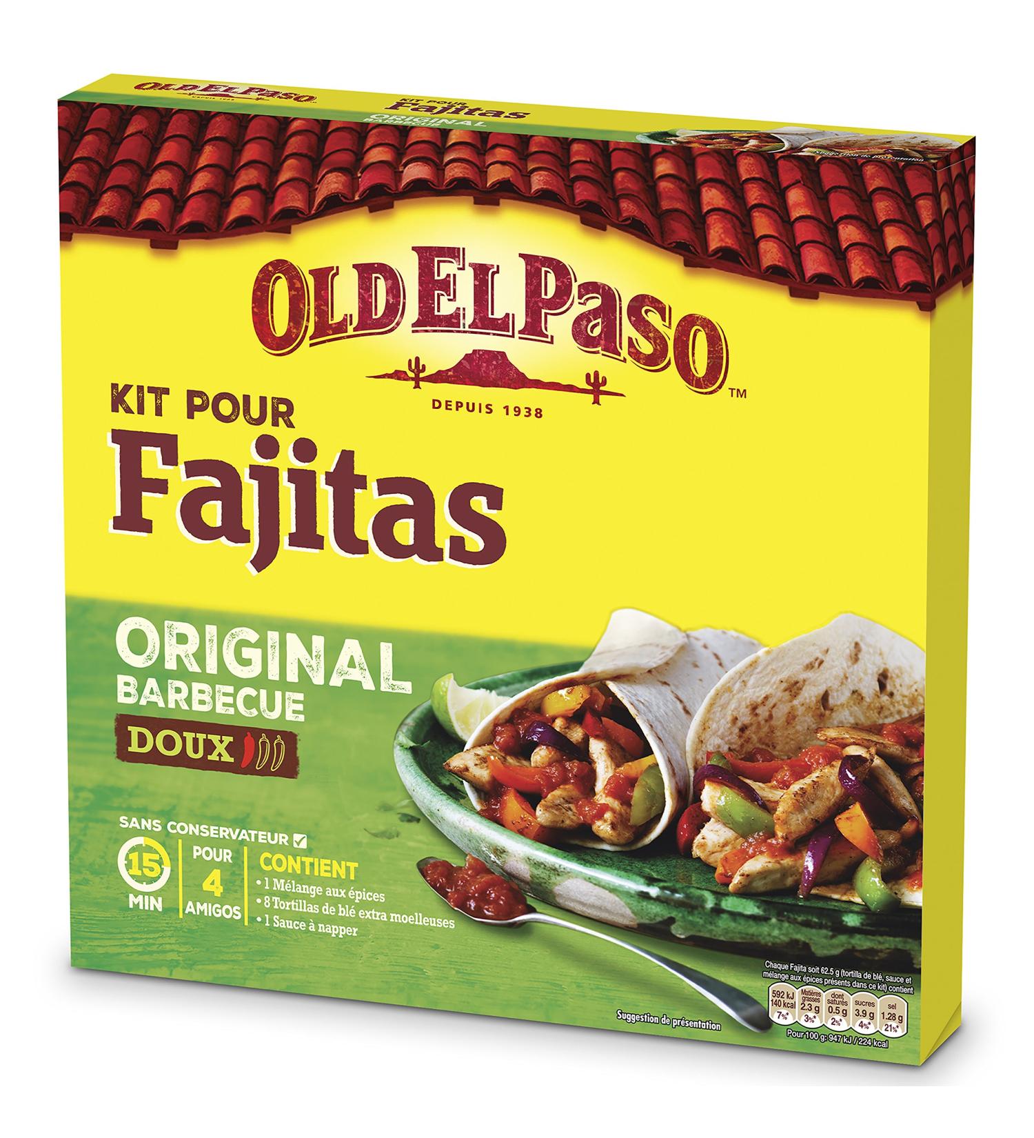 Old El Paso - Kit for Fajita 500g - Buy Online on GoSupps.com