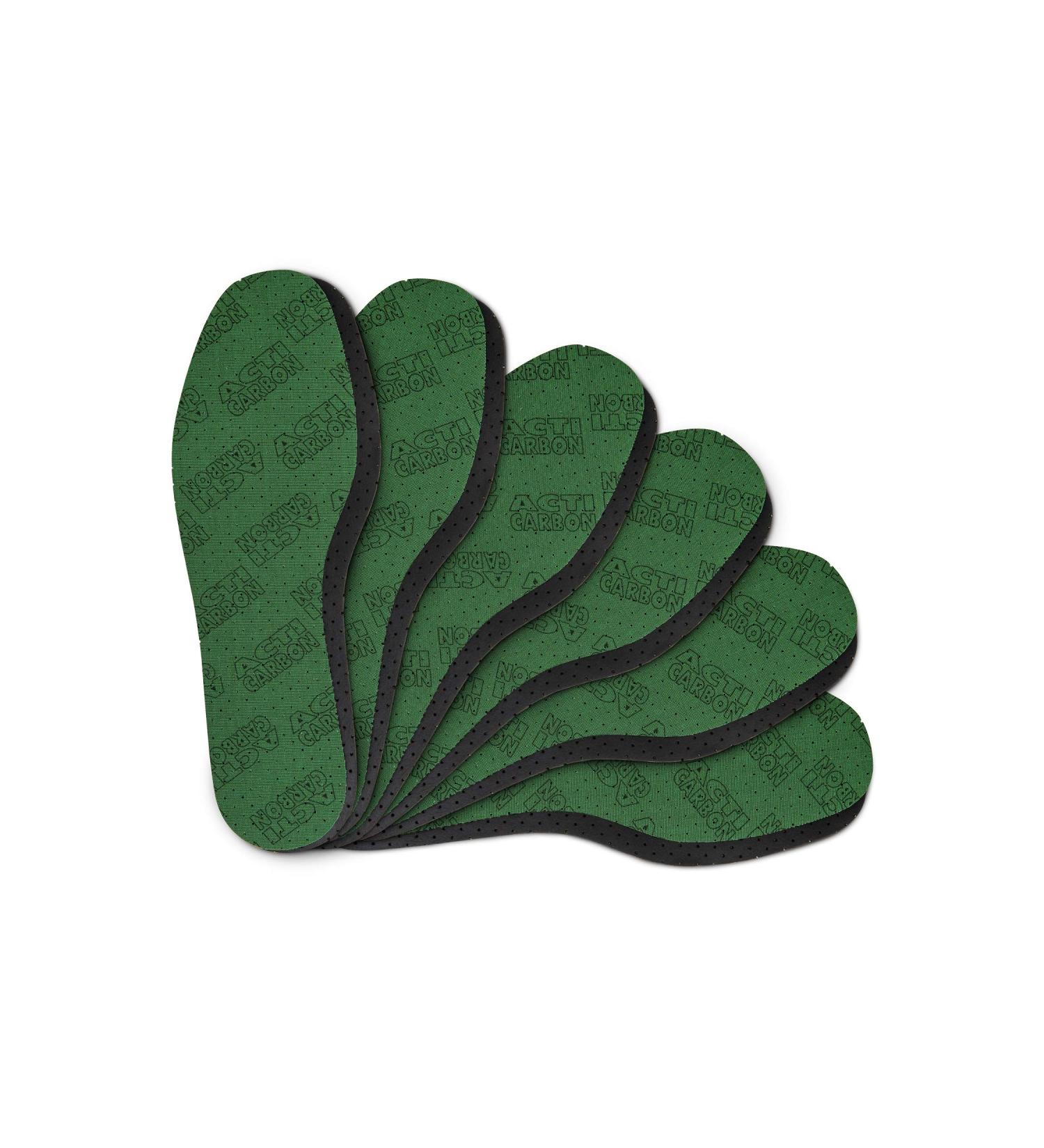 Buy Kaps Active Carbon Shoe Insoles - Odor Absorbing Comfortable Unisex 6-Pair Set | Size 37 EUR / 6 US Women - International Shipping - Buy Online on GoSupps.com