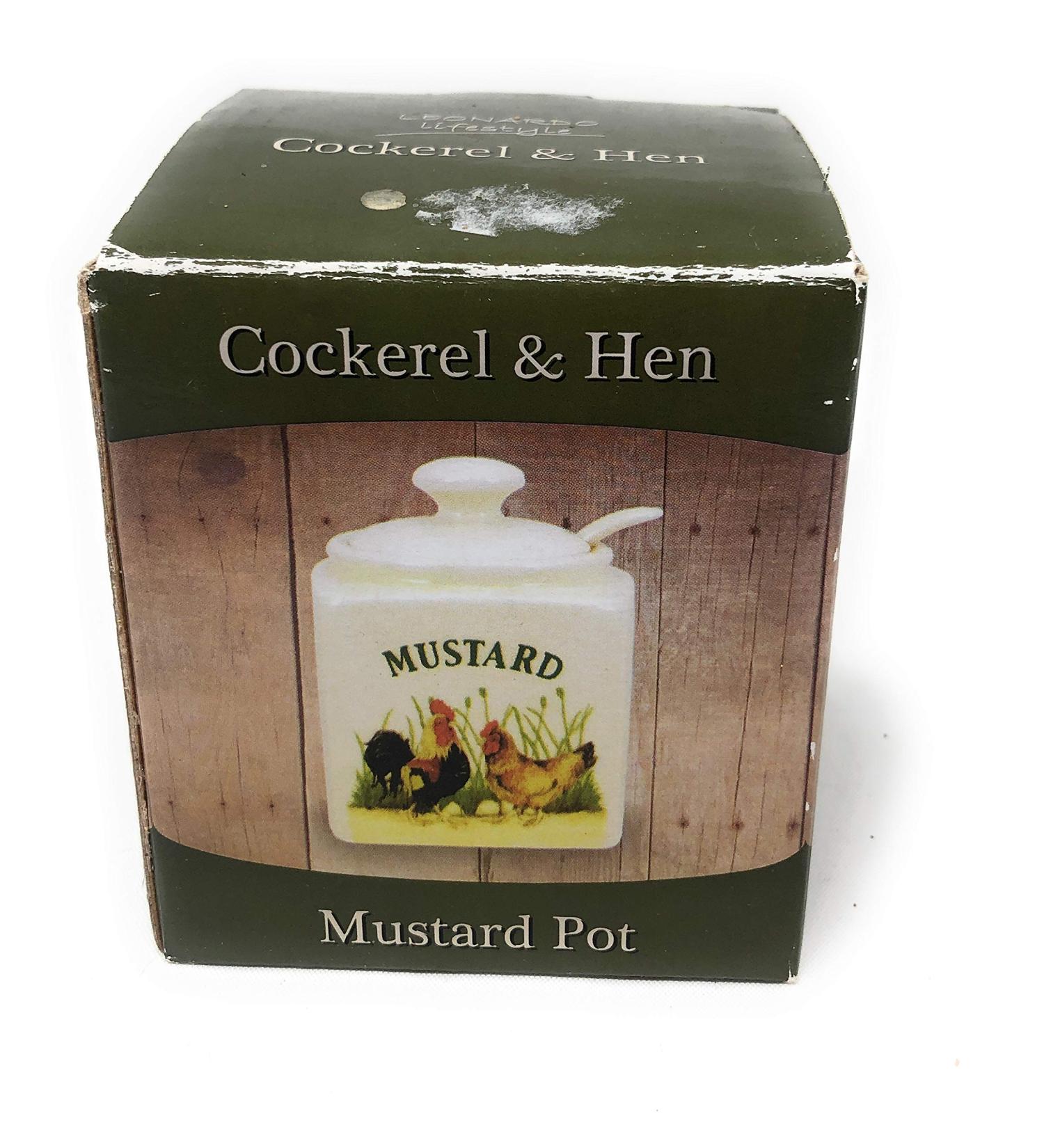 Farmyard Kitchen Cockrell Mustard Jar