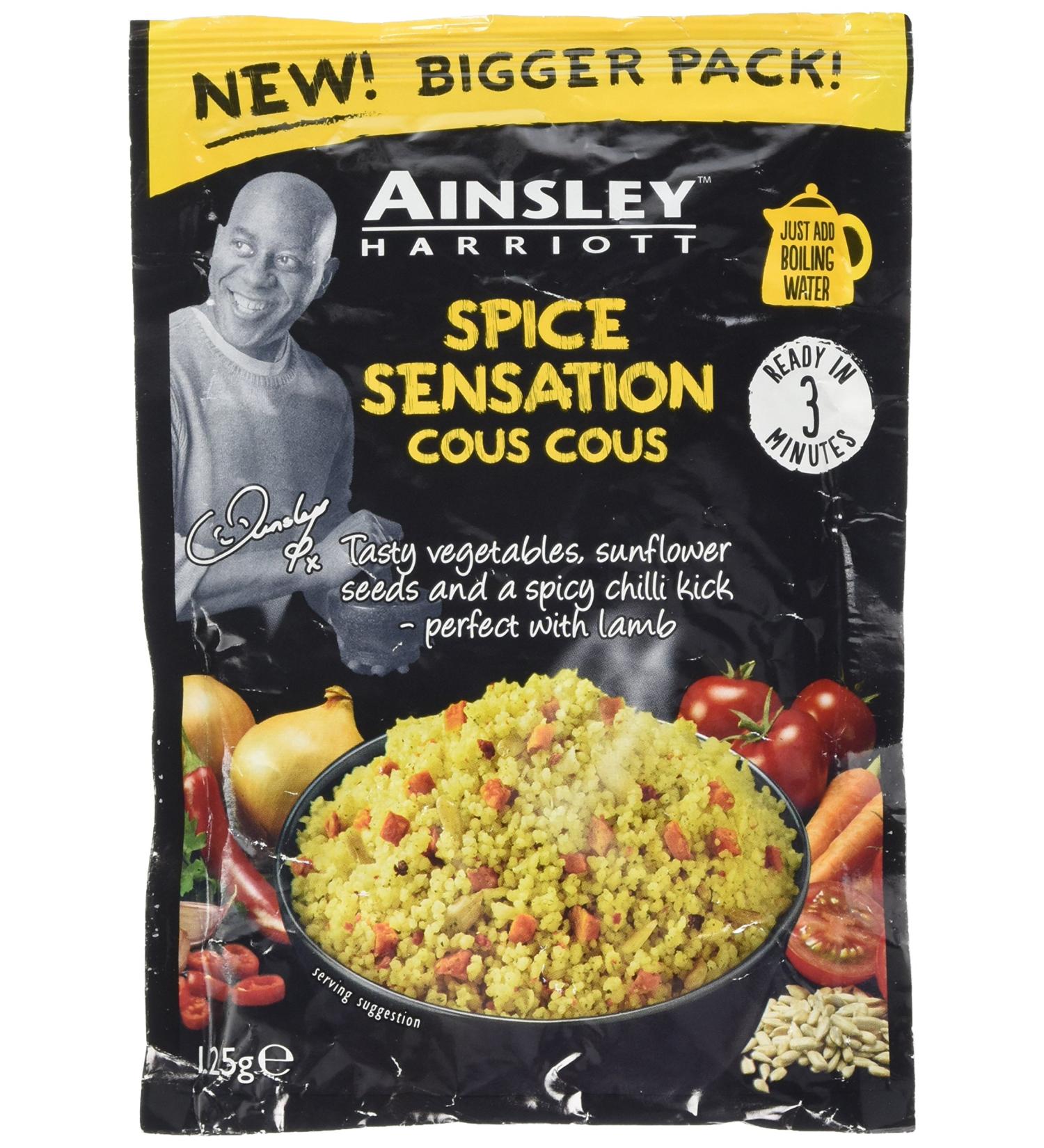 Ainsley Harriott Spice Sensation Cous Cous 125 g - Buy Online on GoSupps.com