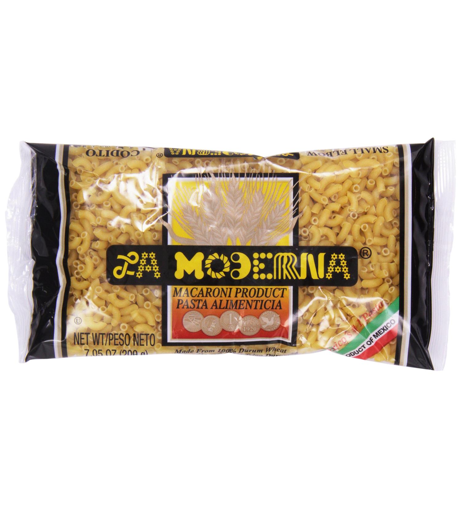 La Moderna Small Elbow Pasta 7.05 oz - Authentic Italian Pasta - Buy Online on GoSupps.com