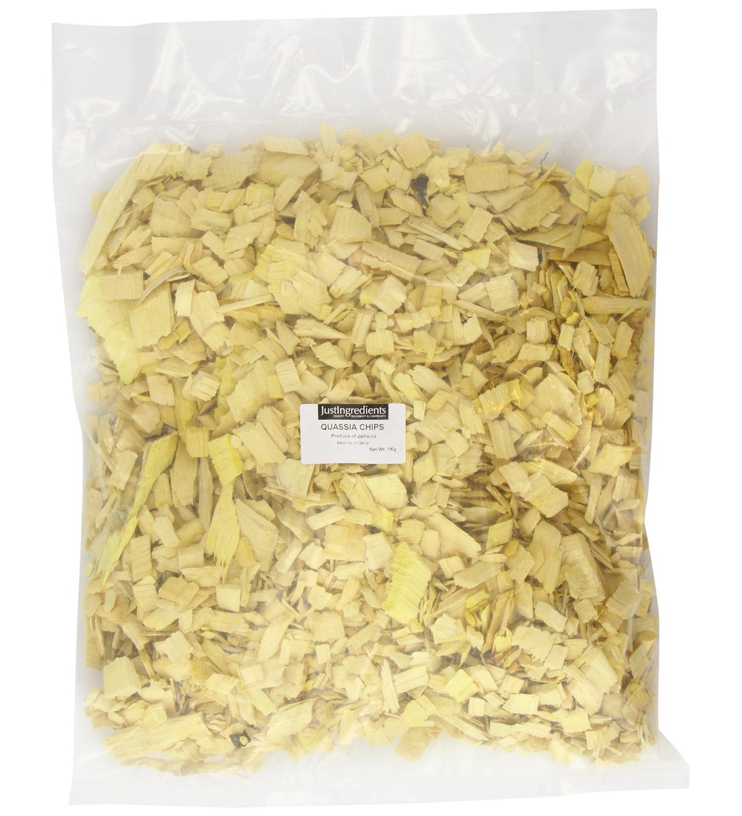 JustIngredients Essential Quassia Fragments 1kg - Buy Online on GoSupps.com