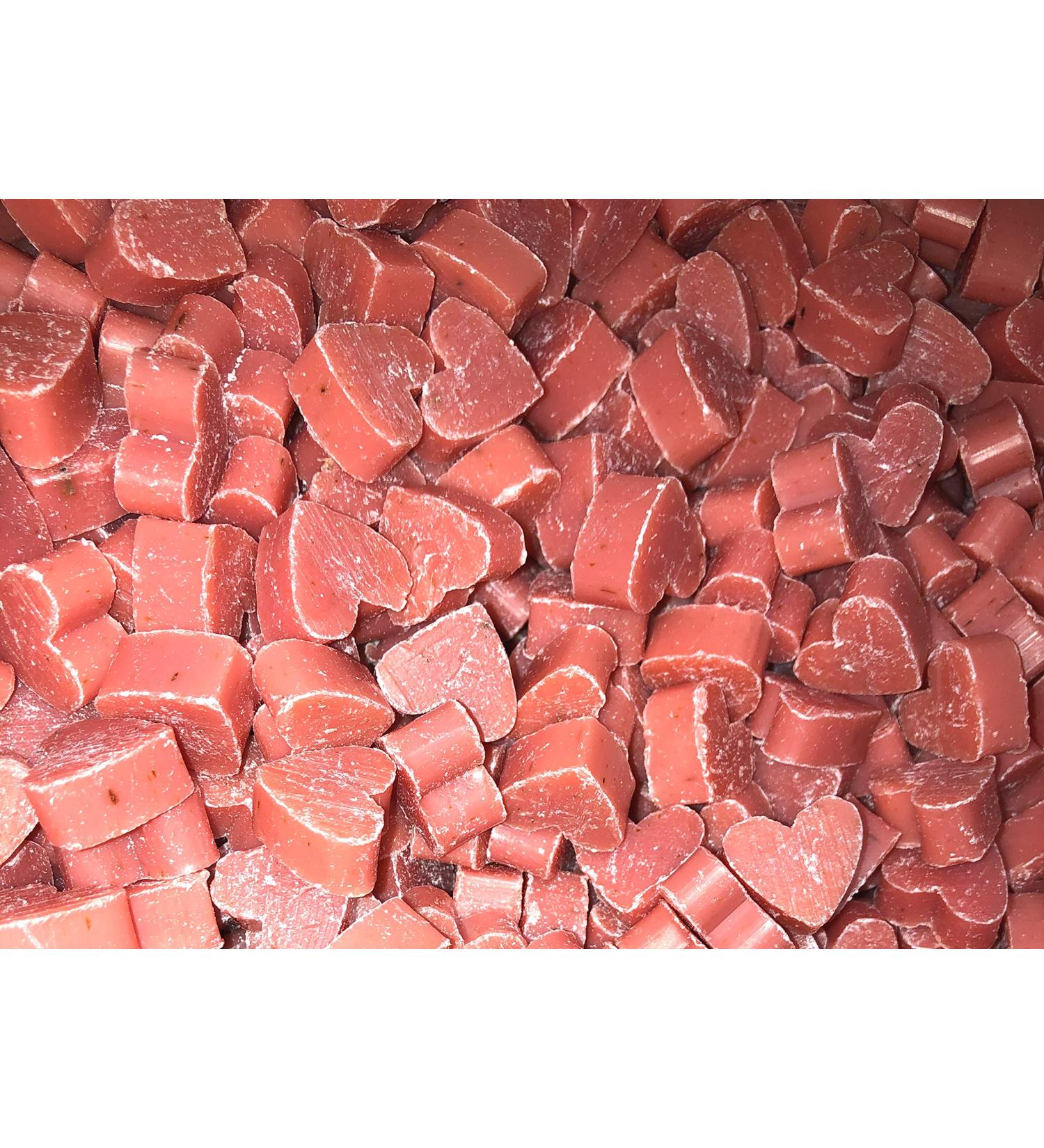 Florex Florex 50 x Pink Sheep's Milk Mini Soaps with Herbs in Organza Pouch