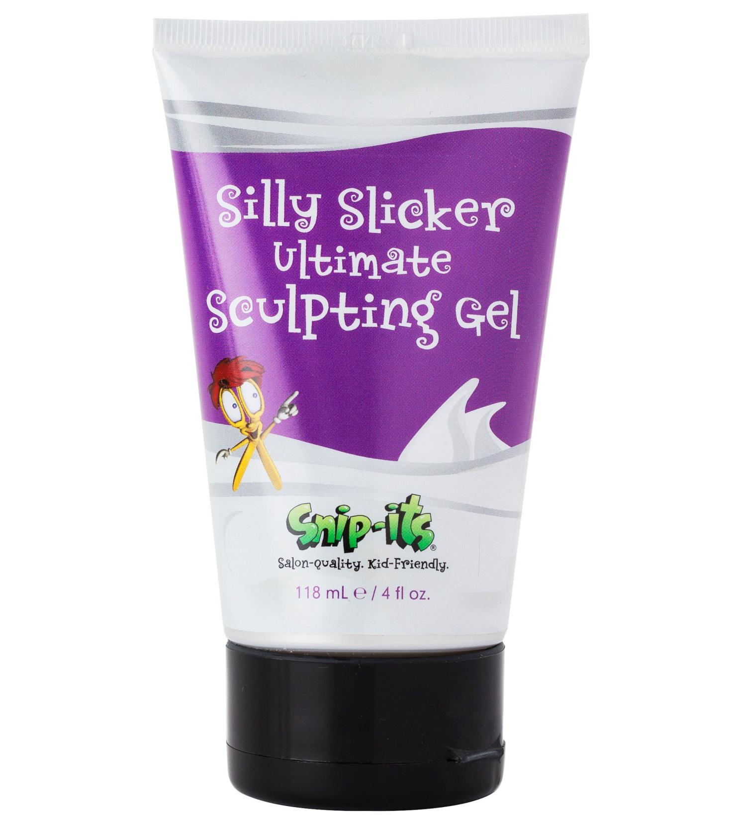 Silly Slicker Kids Hair Gel 4oz | Medium-Strong Hold Styling Gel for Boys | All Natural & Made in USA | Salon Quality, Fresh Scent, No Flaking - Buy Online on GoSupps.com
