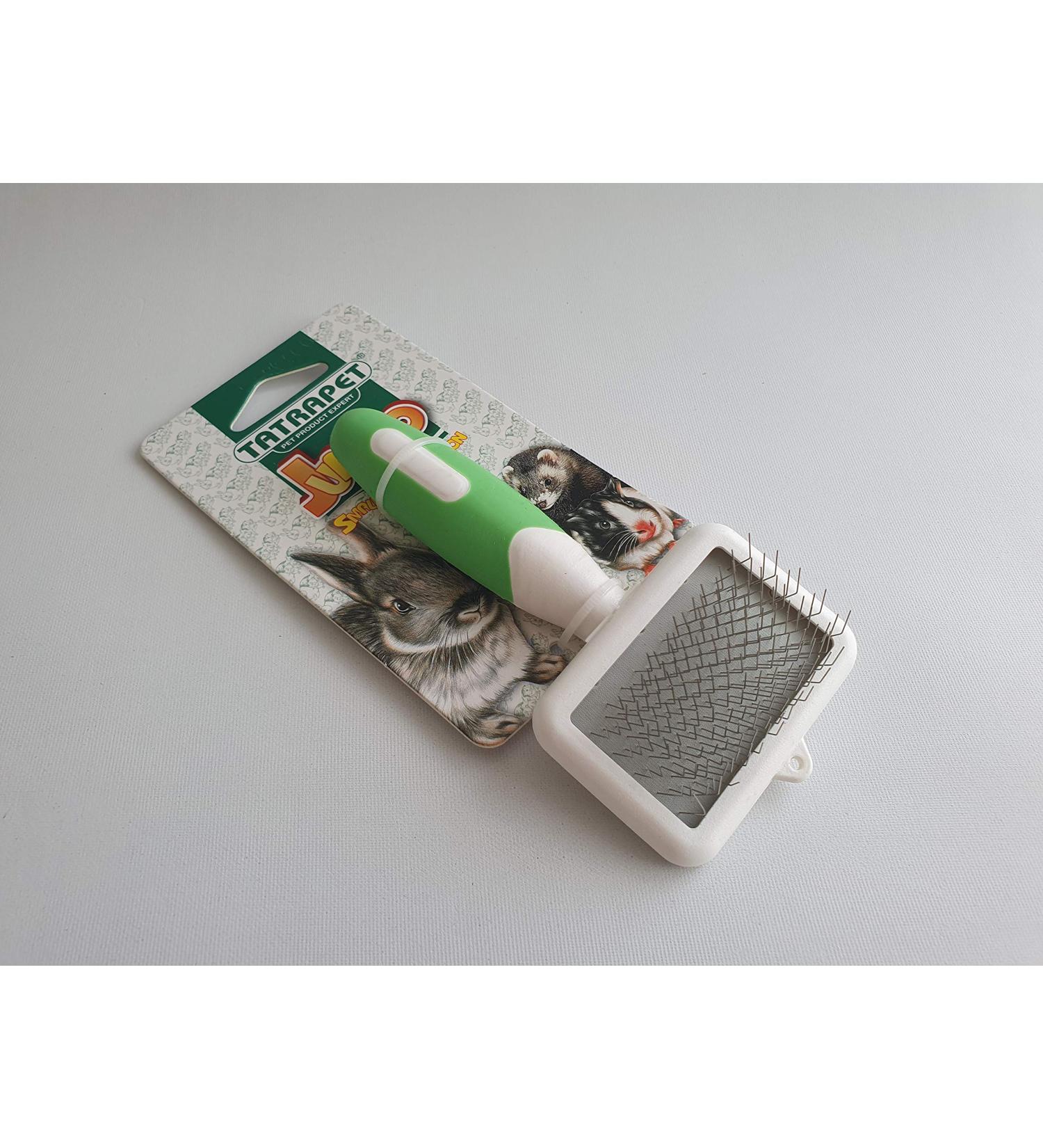 Mani-Ko Slicker Brush for Rodent Ferret Chinchila Small Animal Grooming Fur Healthcare Pet Guinea Pig Rat Dog Cat - Buy Online on GoSupps.com