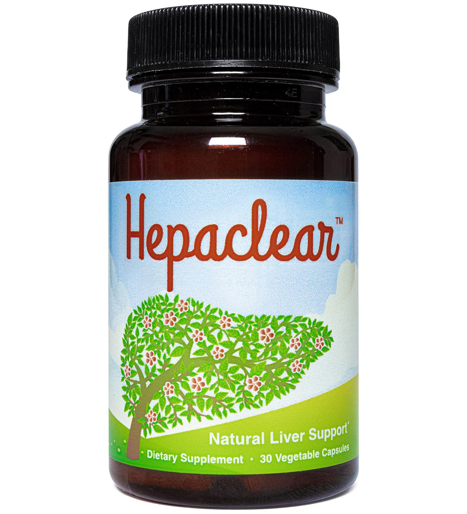 Hepaclear - Natural Liver Support Supplement with Hesperidin | Non-GMO, Vegan, Gluten-Free - Buy Online on GoSupps.com