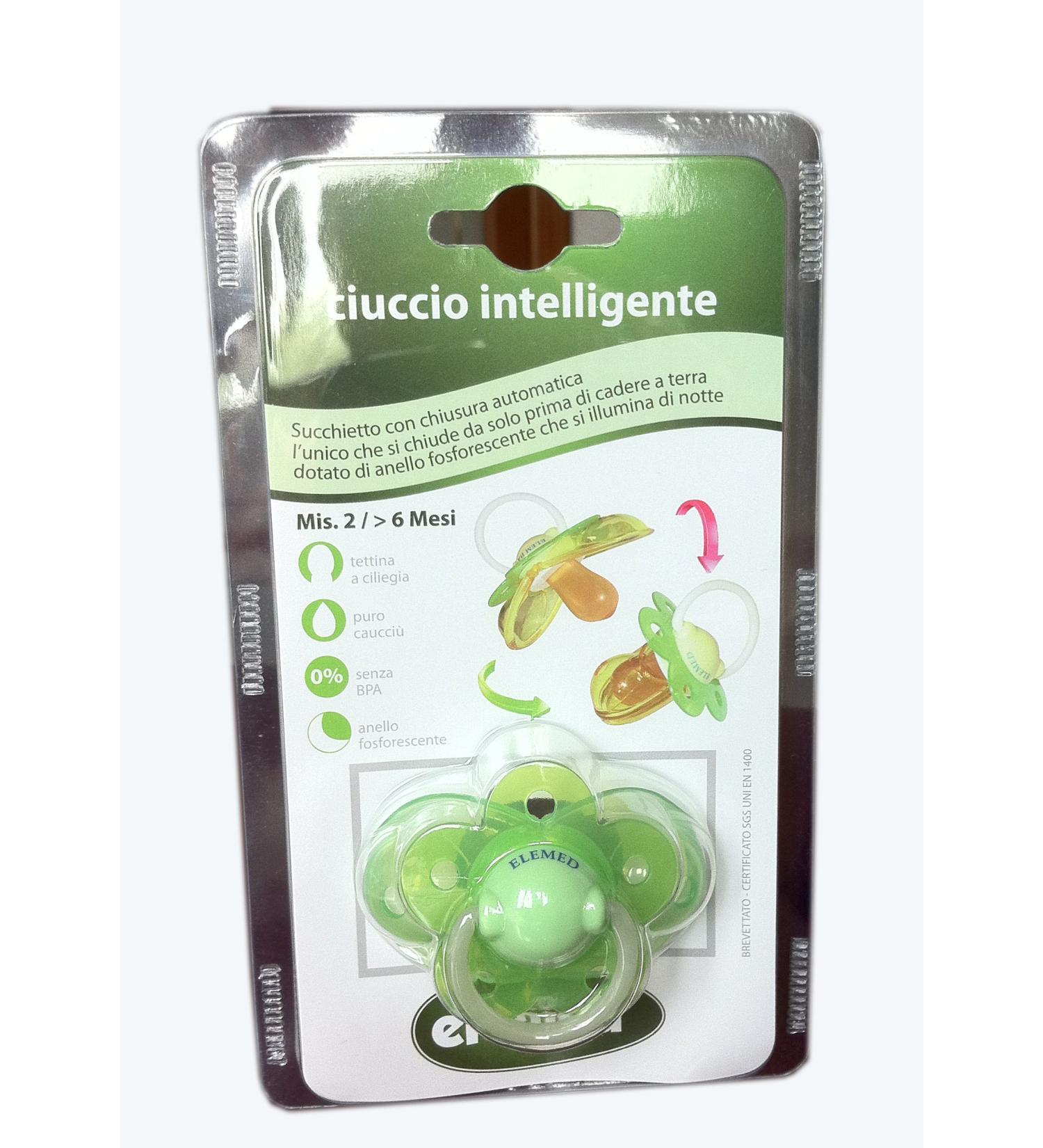 Intelligent Latex Cherry Pacifier Size 2 (6+ Months) - Green | Comfort & Safety for Your Baby - Buy Online on GoSupps.com